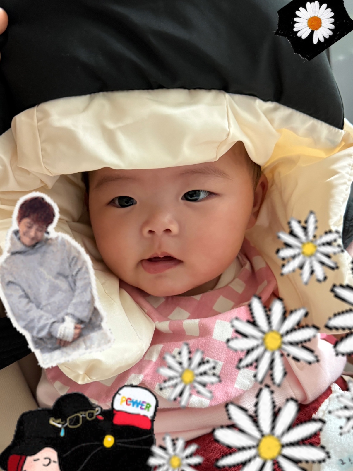 Allincomplete Panda Padding Balaclava 착용 스타일 - 2