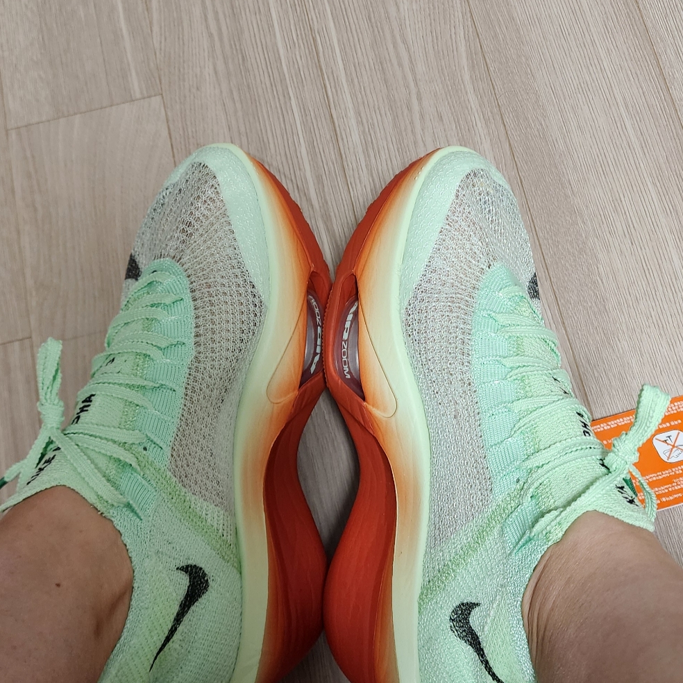 Nike Air Zoom Alphafly Next% 3 Eliud Kipchoge 착용 스타일