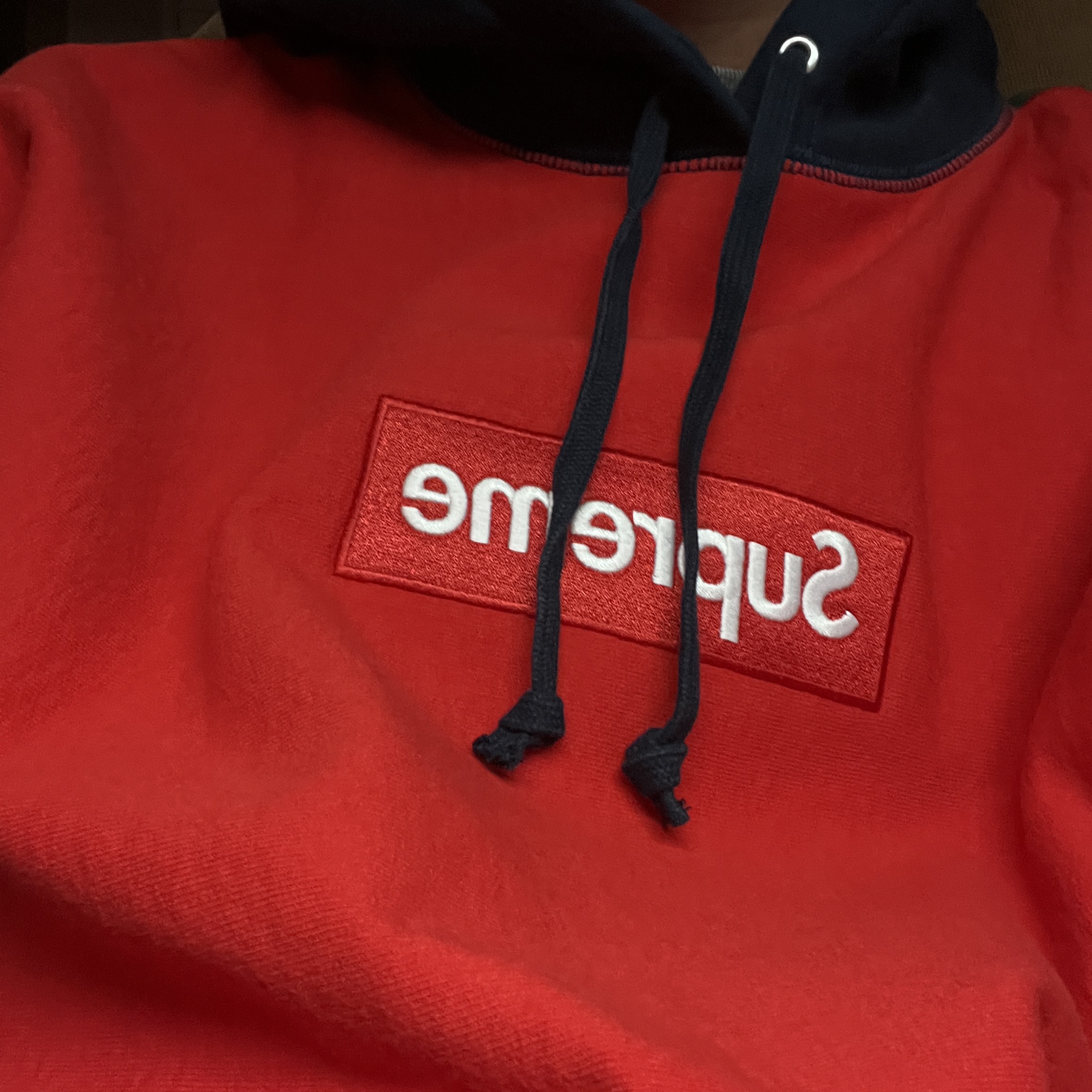 Supreme Box Logo Hooded Sweatshirt Multicolor - 24FW 착용 스타일