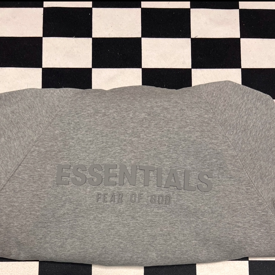 Essentials Pull-Over Hoodie Heather Oatmeal - 21SS 착용 스타일 - 1