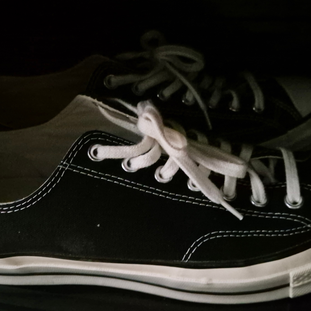 Converse Chuck 70 Ox Black - Standard 착용 스타일