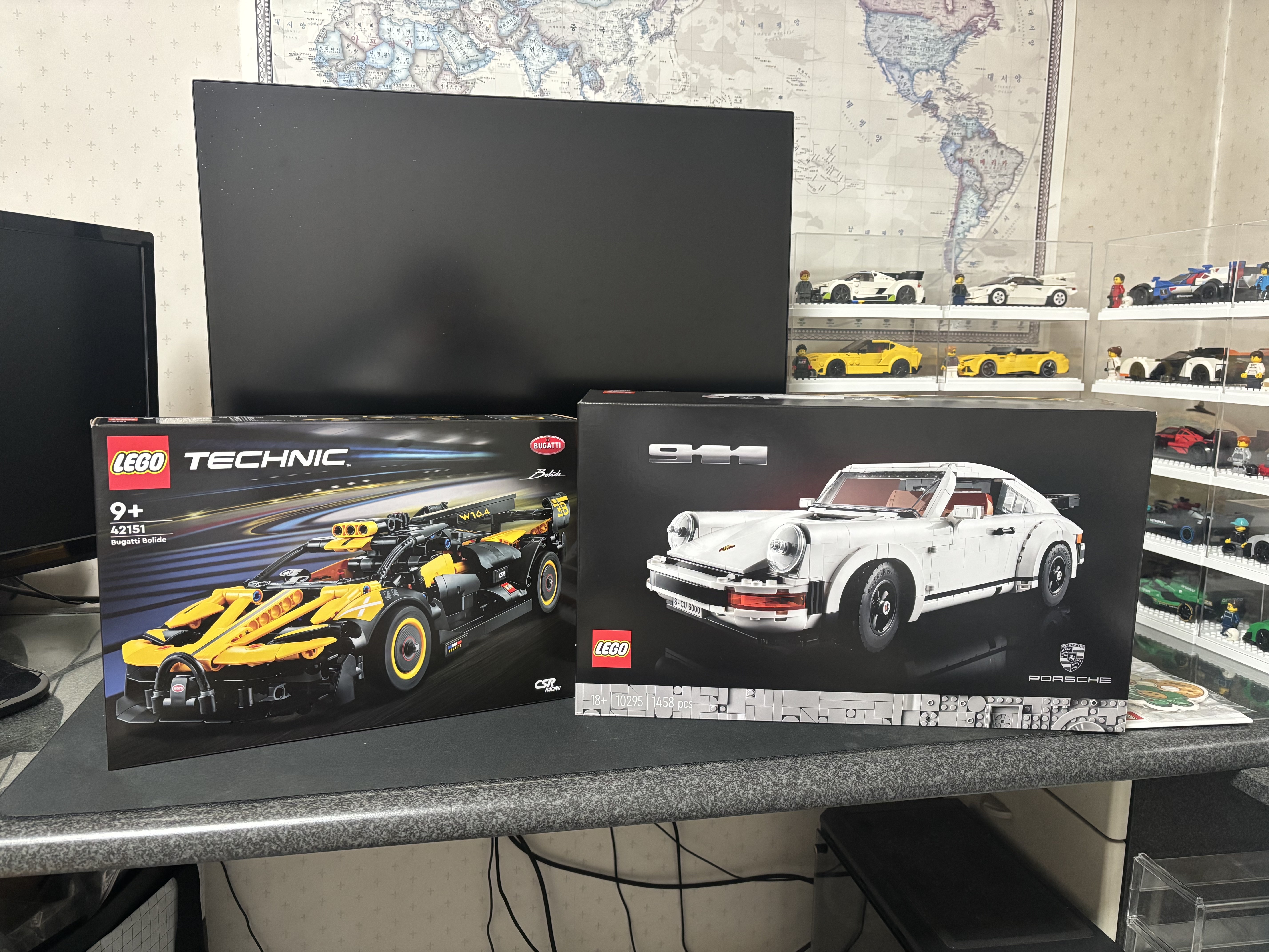 Lego Bugatti Bolide, Lego Porsche 911 착용 스타일