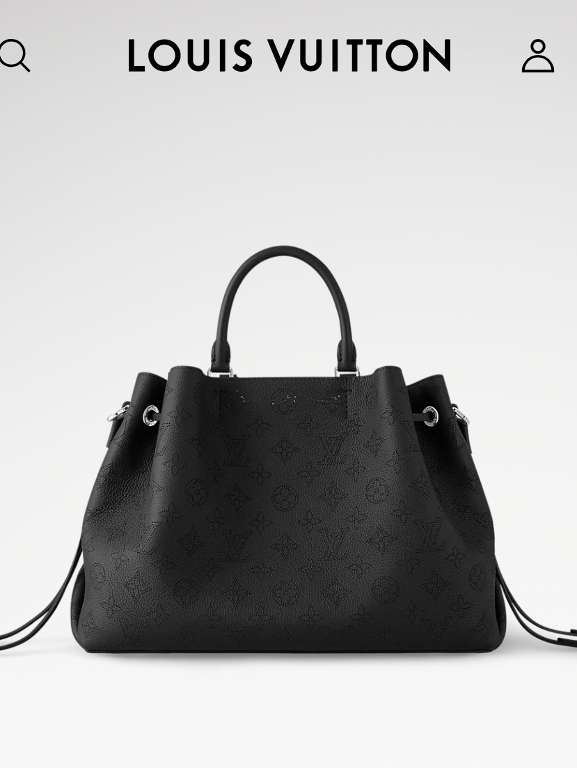Louis Vuitton Bella Tote Bag Black 착용 스타일 - 7