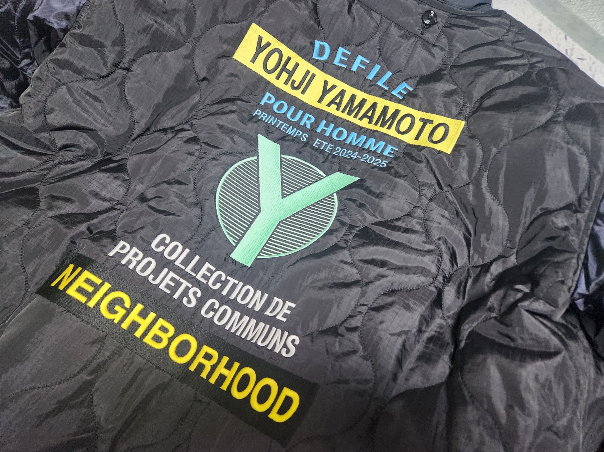Neighborhood x Yohji Yamamoto Field Parka Shell & Liner Black 착용 스타일