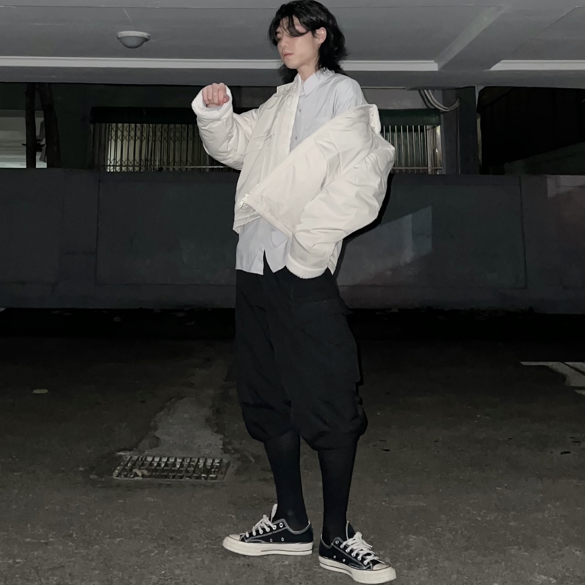 Converse Chuck 70 Ox Black - Standard 착용 스타일 - 2
