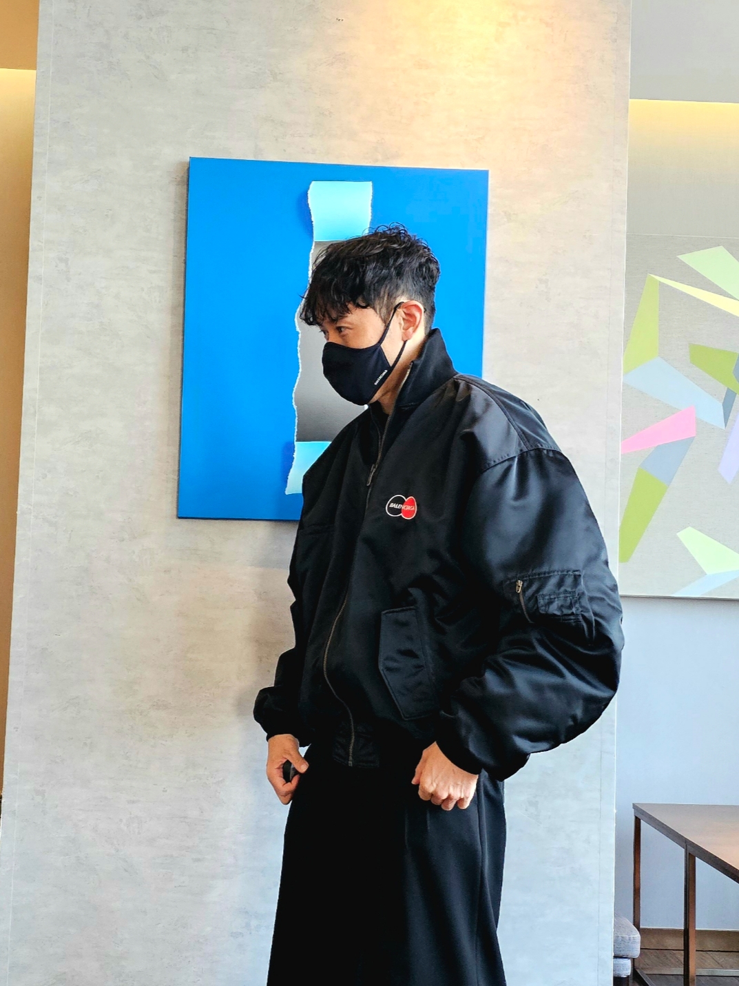 Balenciaga Steroid Derby Black 착용 스타일 - 3