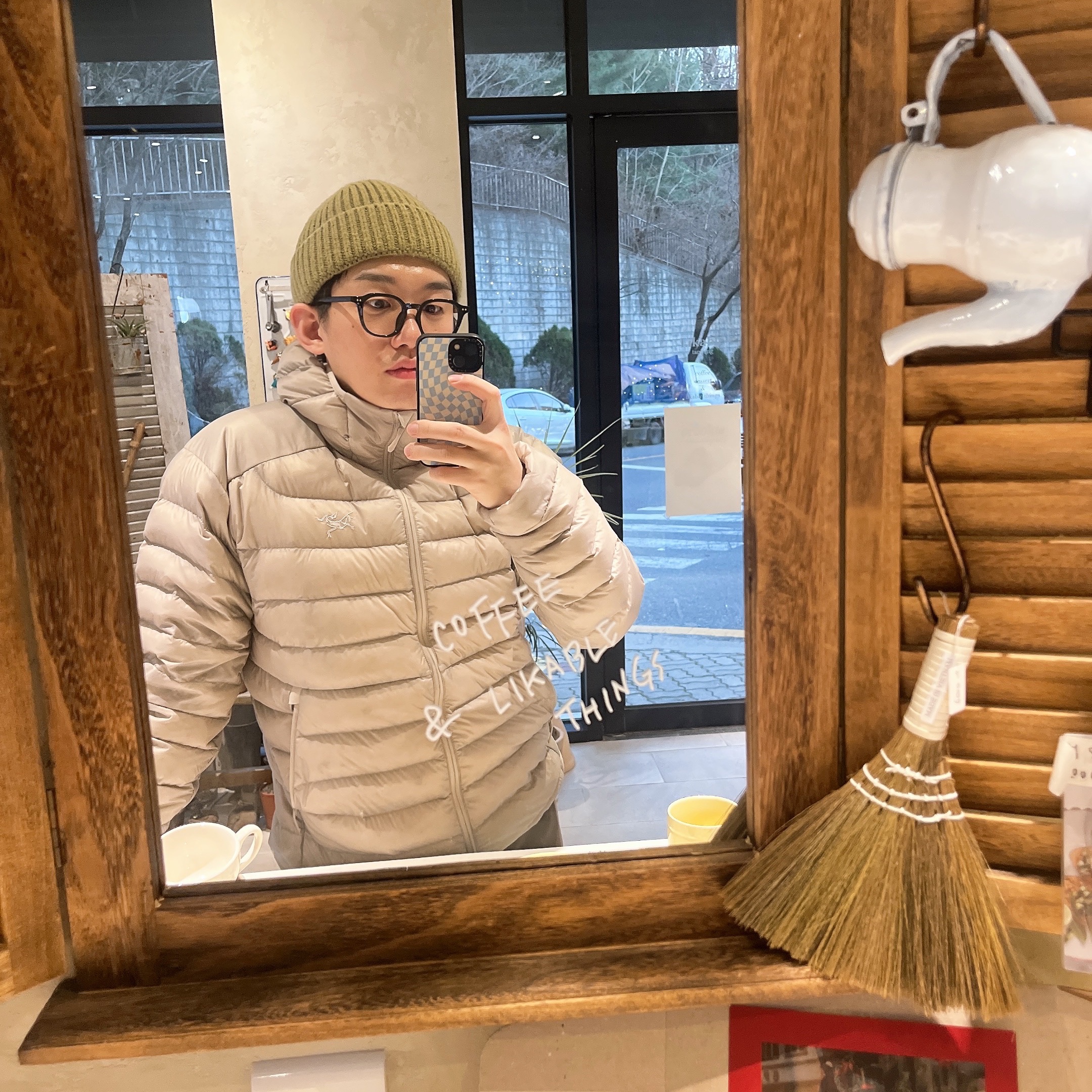 Arc'teryx Cerium Hoody Rune 착용 스타일 - 3