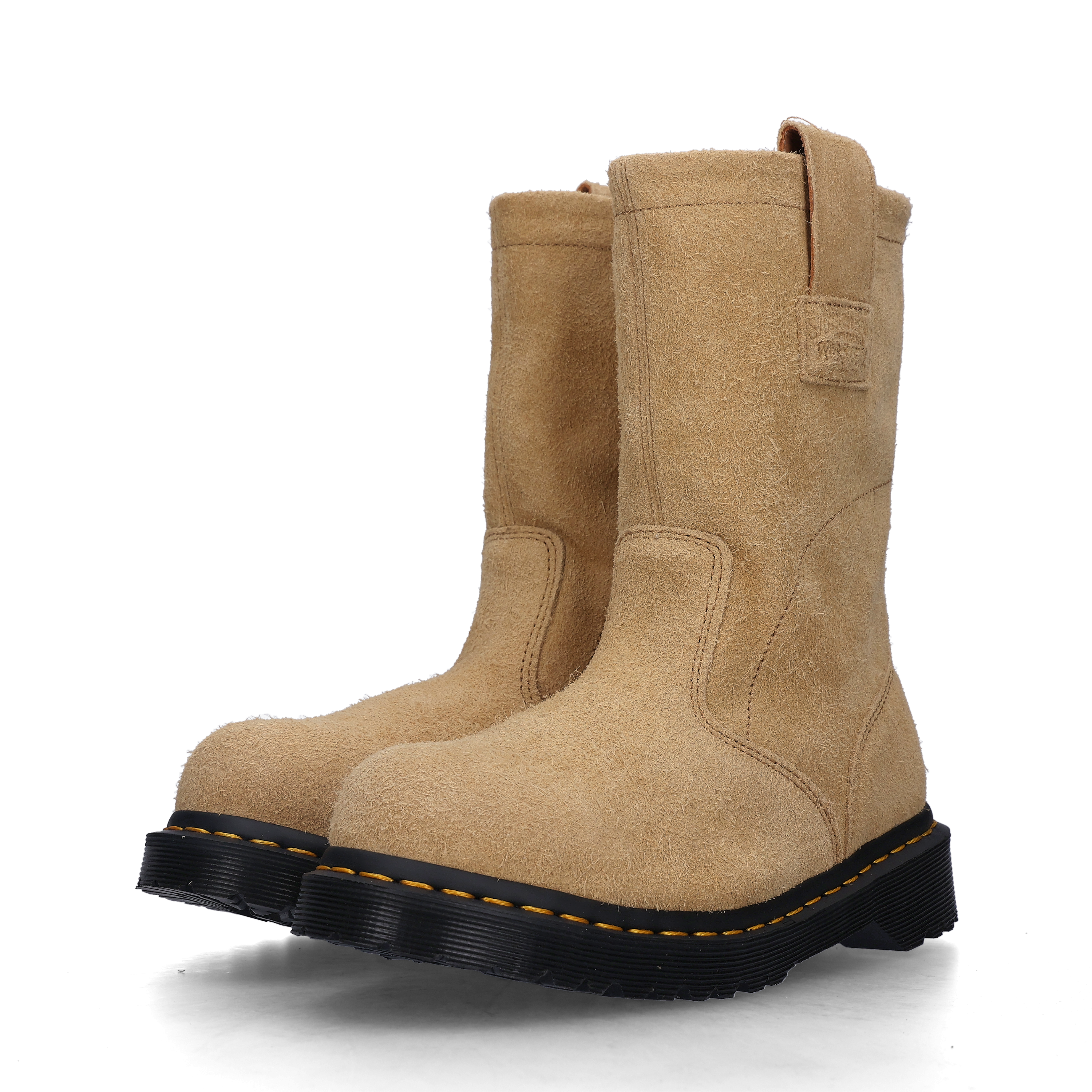 Dr. Martens x Stussy 2295 Decon Sand Hairy Suede Boots Tan