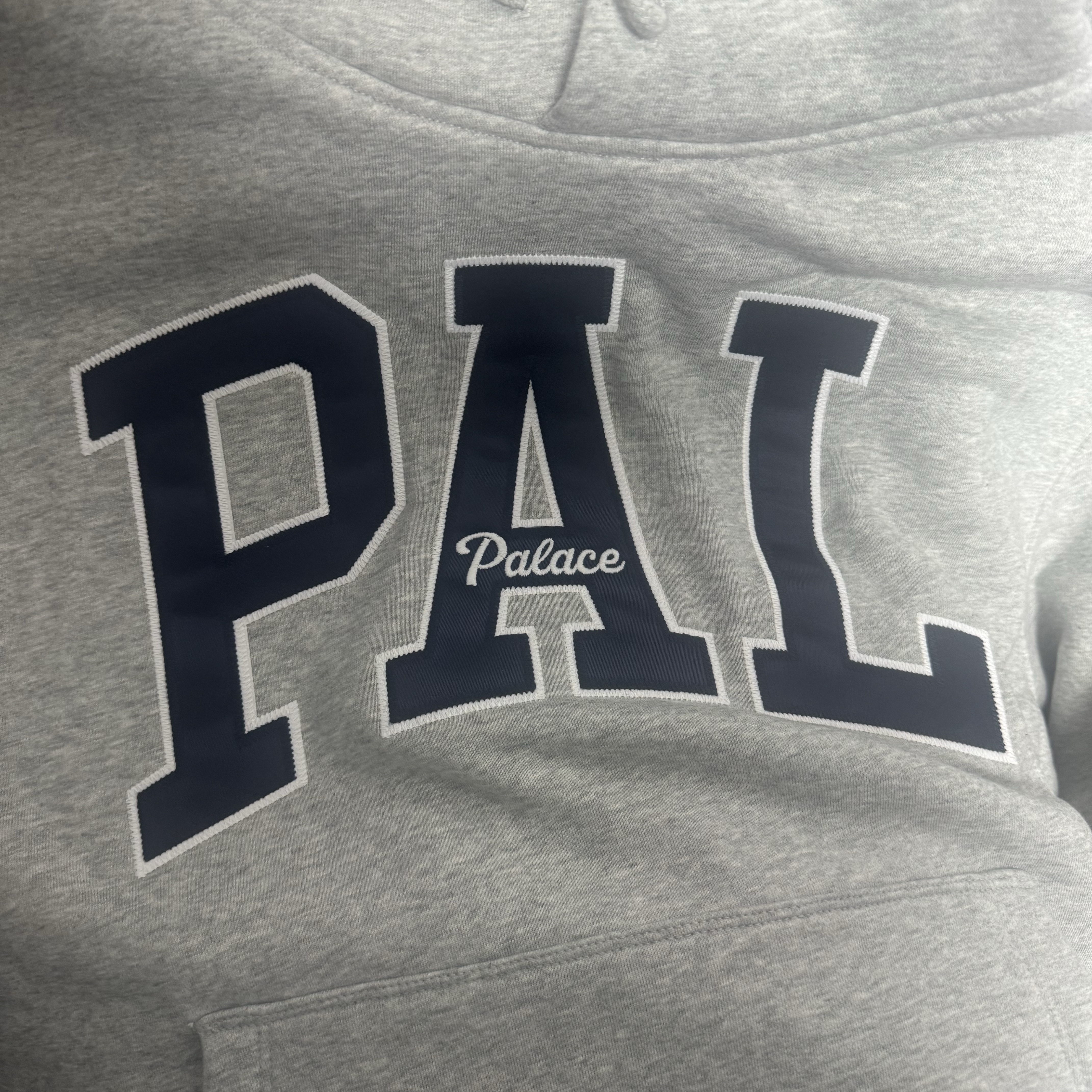 Palace x Gap Hood Grey - 24SS 착용 스타일