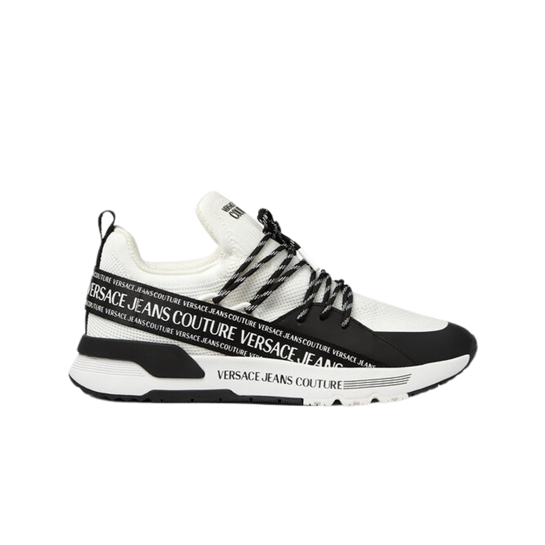 베르사체 진 꾸뛰르 다이나믹 로고 스니커즈 화이트(Versace Jeans Couture Dynamic Logo Sneakers White)