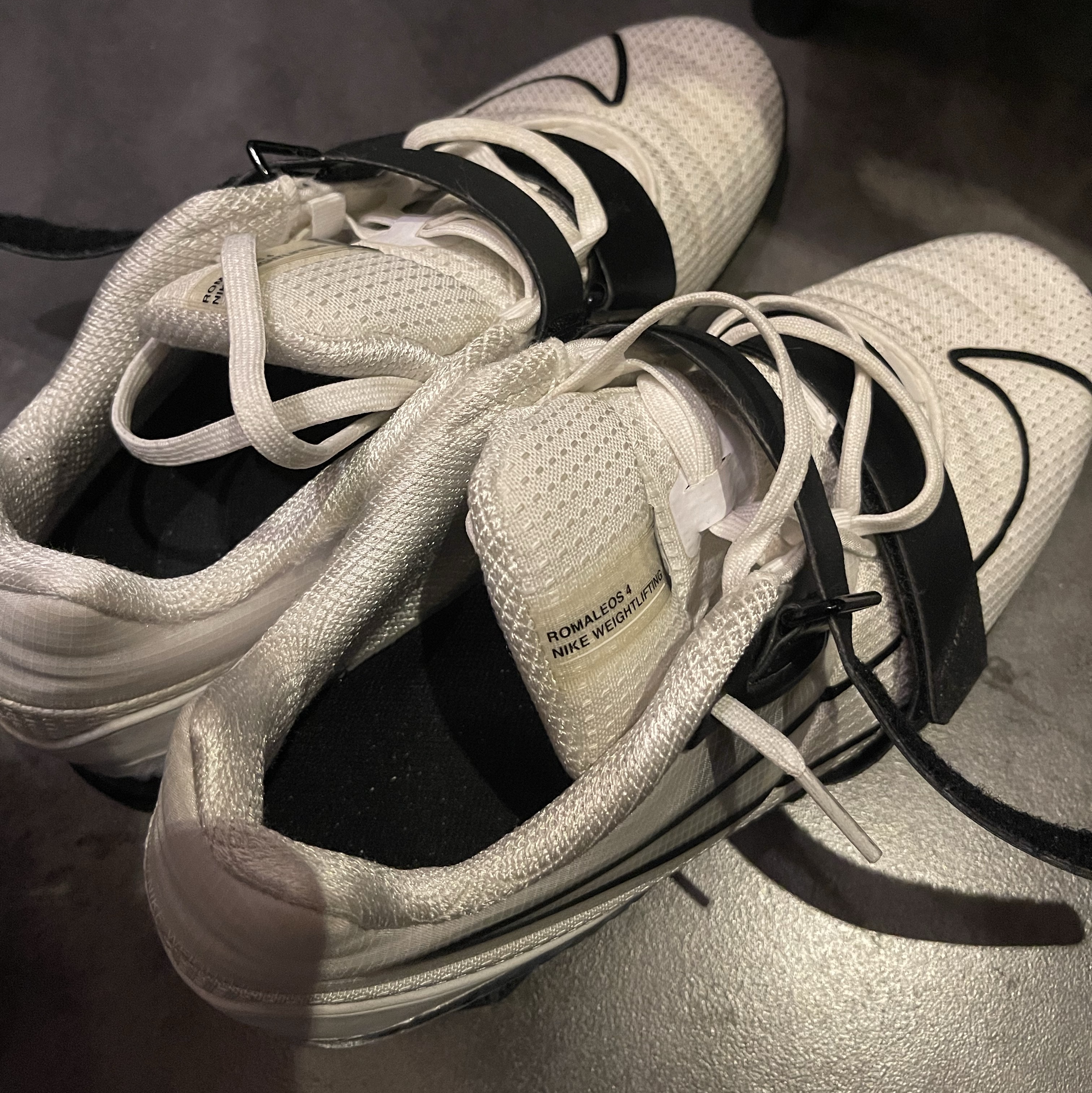 Nike Romaleos 4 White 착용 스타일