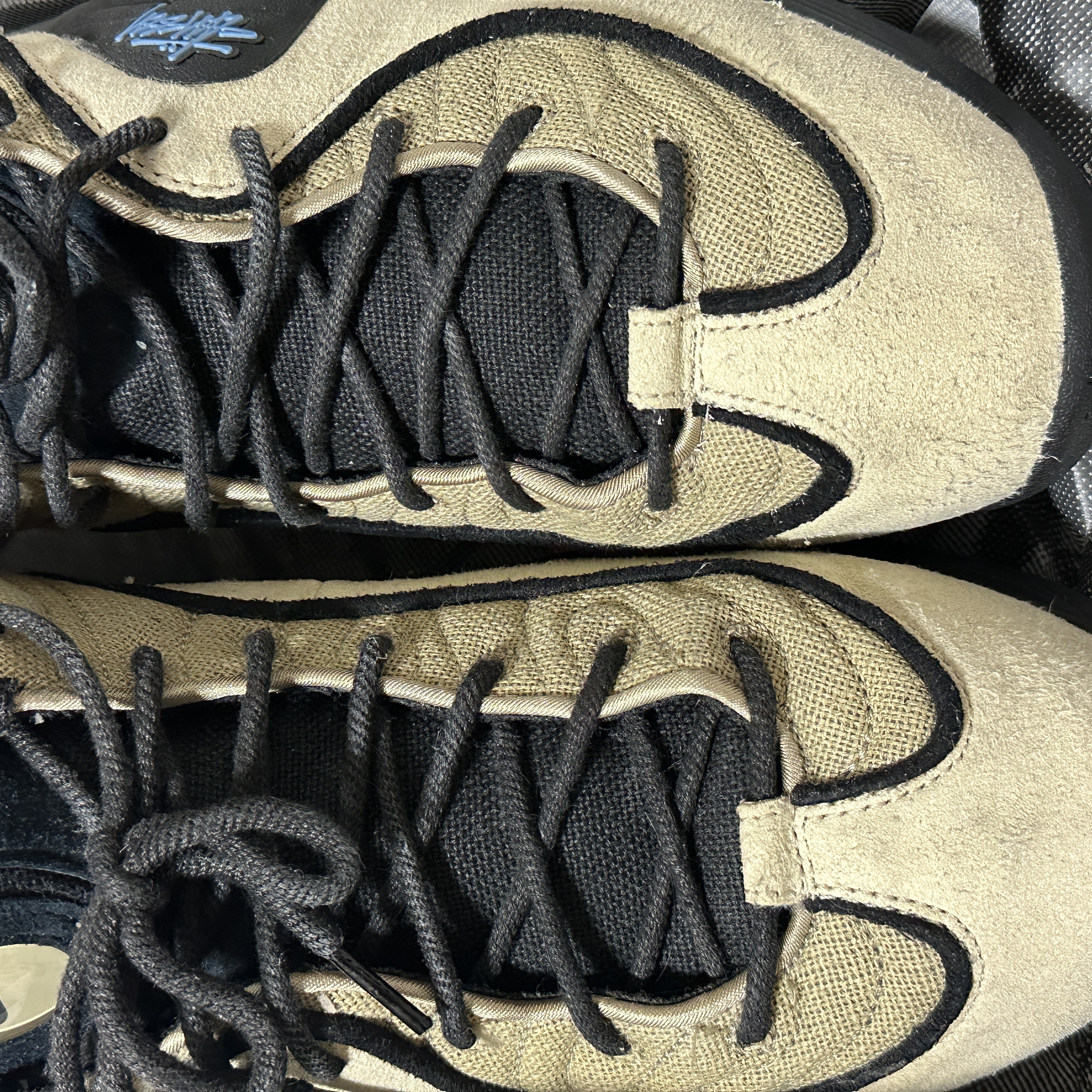 Nike x Stussy Air Penny II Rattan and Limestone 착용 스타일