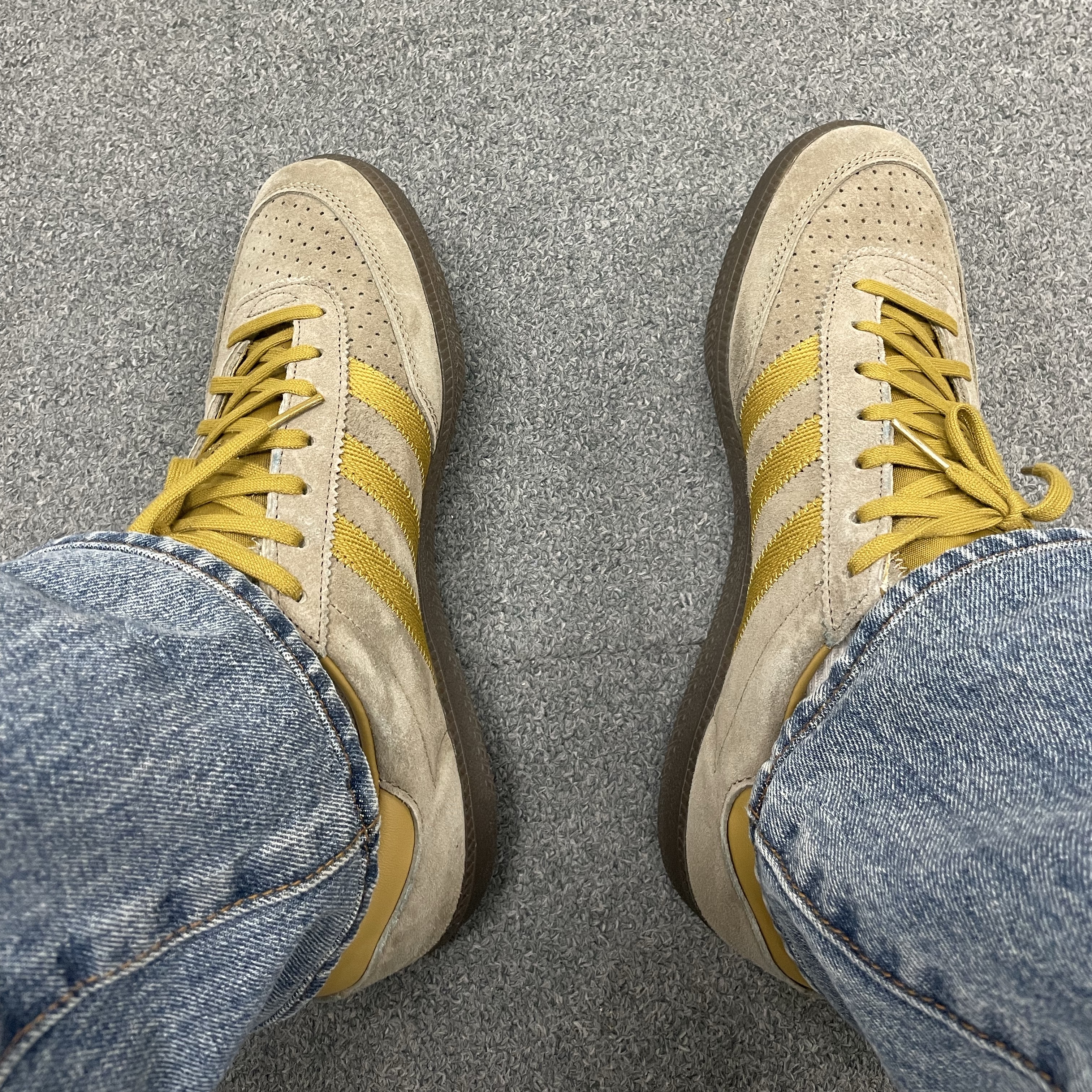 Adidas x C.P. Company Wimberly Spezial Tech Khaki Preloved Bronze 착용 스타일
