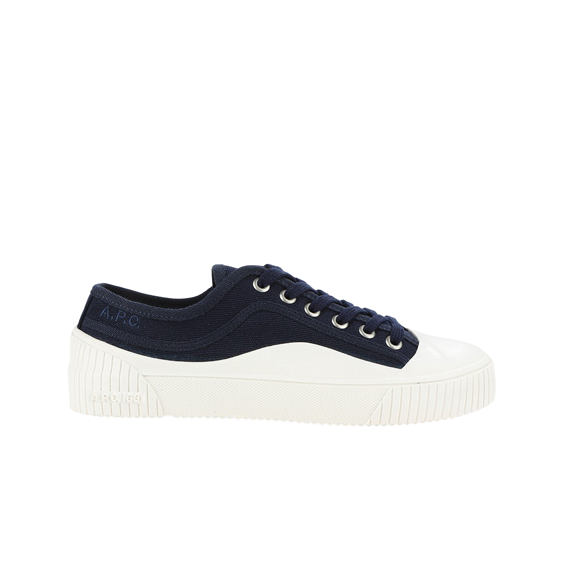 COGFH-M56106-IAK A.P.C. Iggy Sneakers Dark Navy