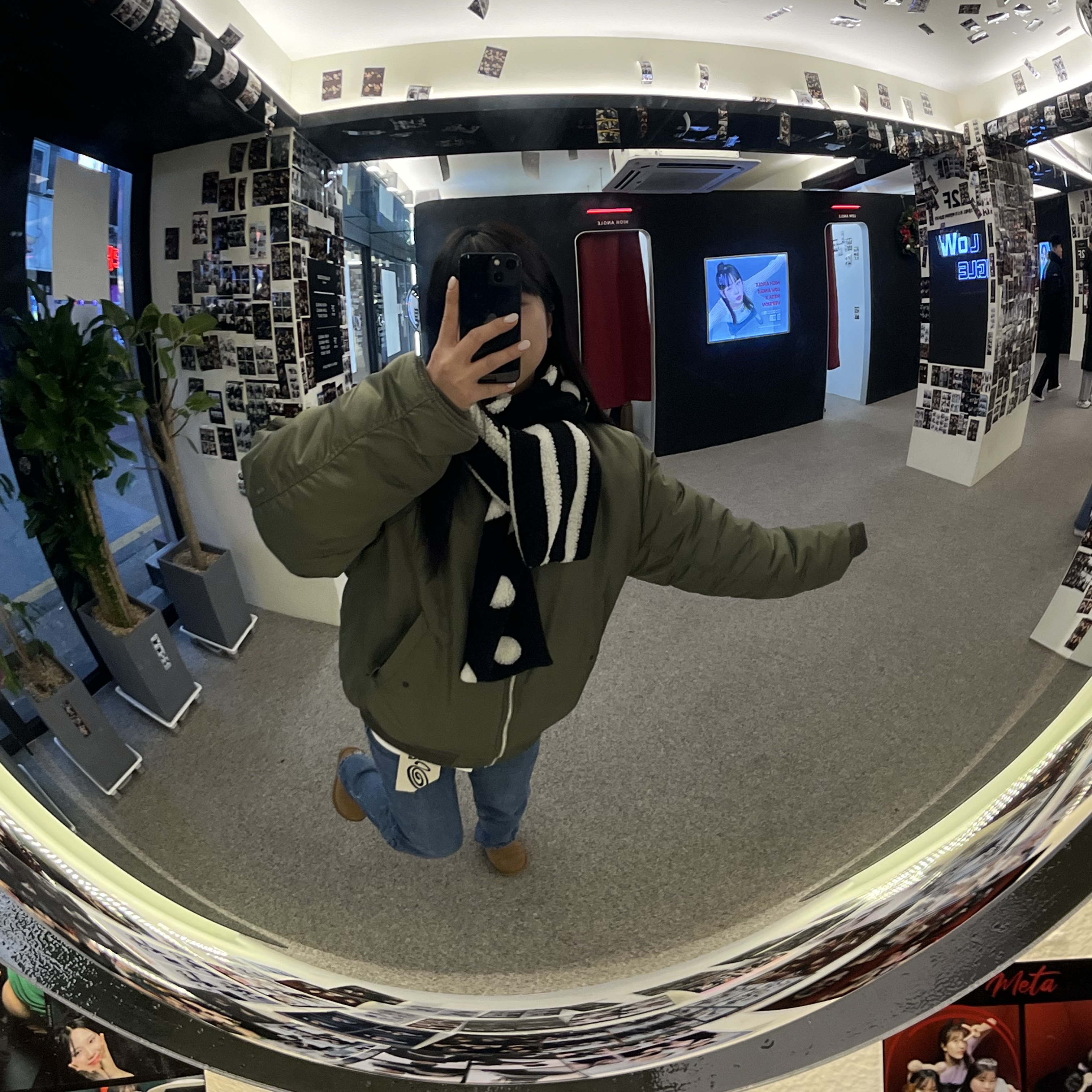 Stussy x CDG MA-1 Jacket Olive 착용 스타일