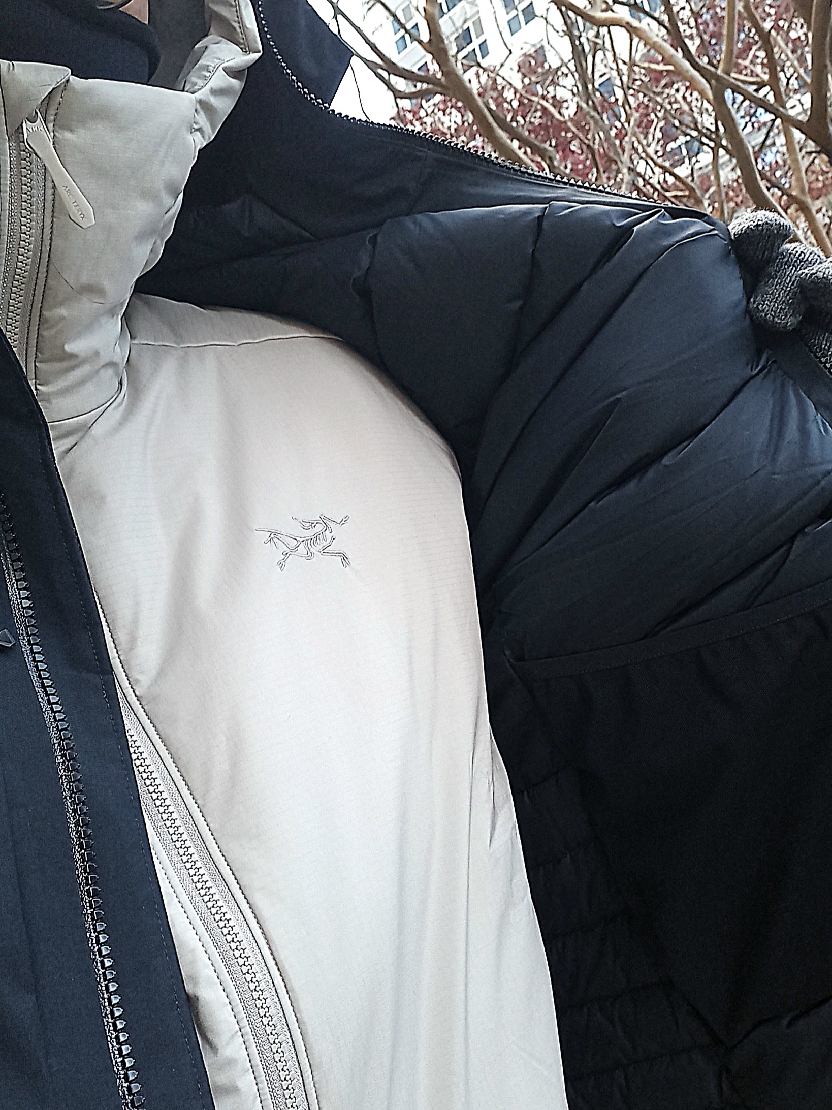 Arc'teryx Small Bird Cap Black, Arc'teryx Rho Lightweight Wool Neck Gaiter Black 착용 스타일 - 2