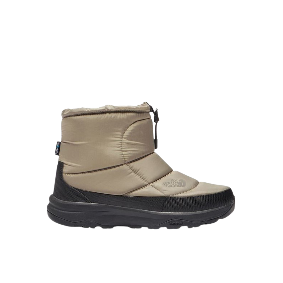 노스페이스 눕시 부티 워터프루프 VII 숏 카반 그레이 TNF 블랙(The North Face Nuptse Bootie Waterproof VII Short Cavan Grey TNF Black) - 1