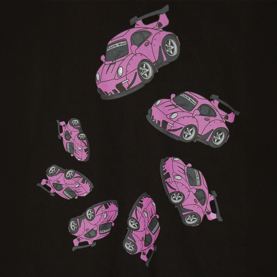 알떠블유비 토이 카 후디 블랙(RWB Toy Car Hoodie Black) - 6