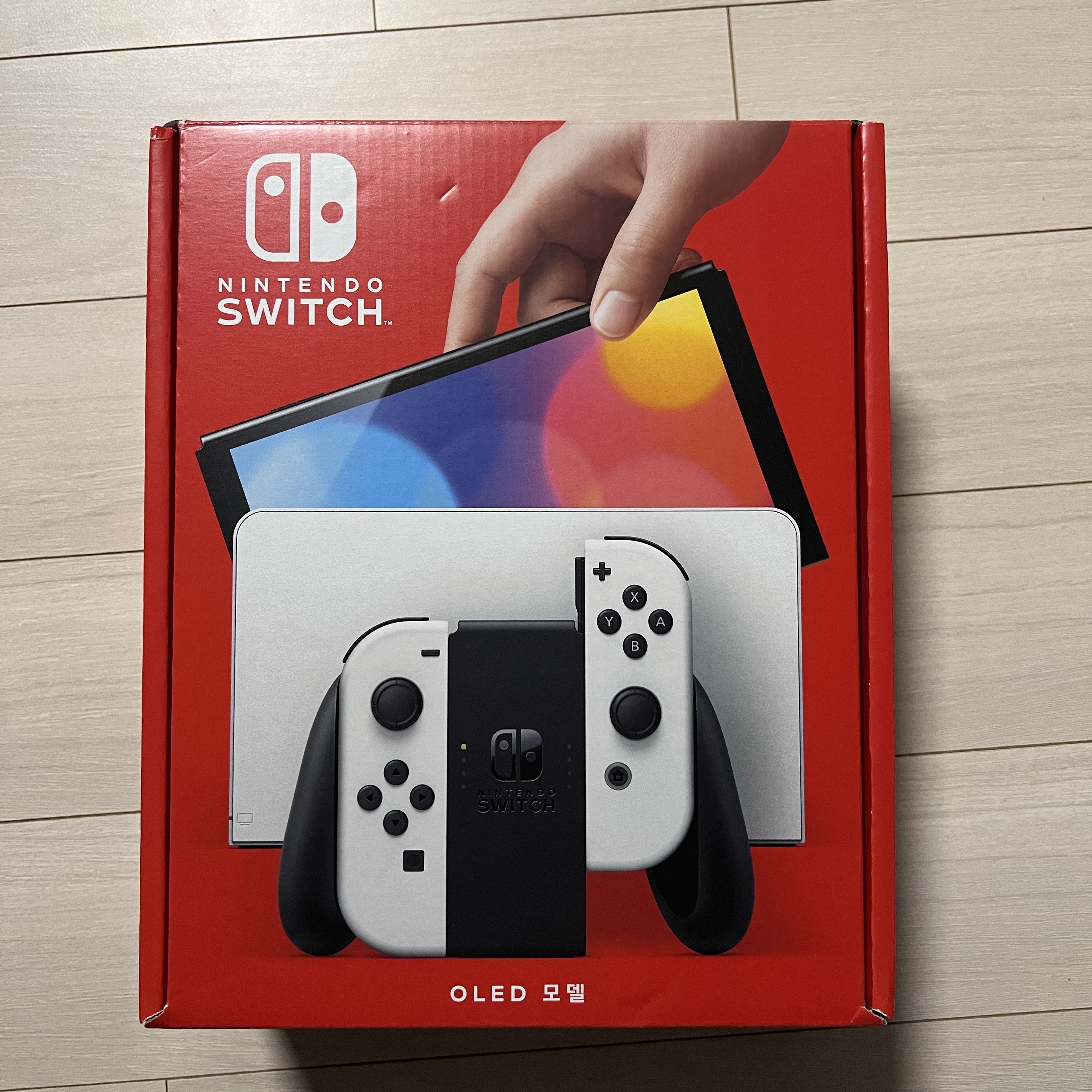 Nintendo Switch OLED White (Korean Ver.) 착용 스타일