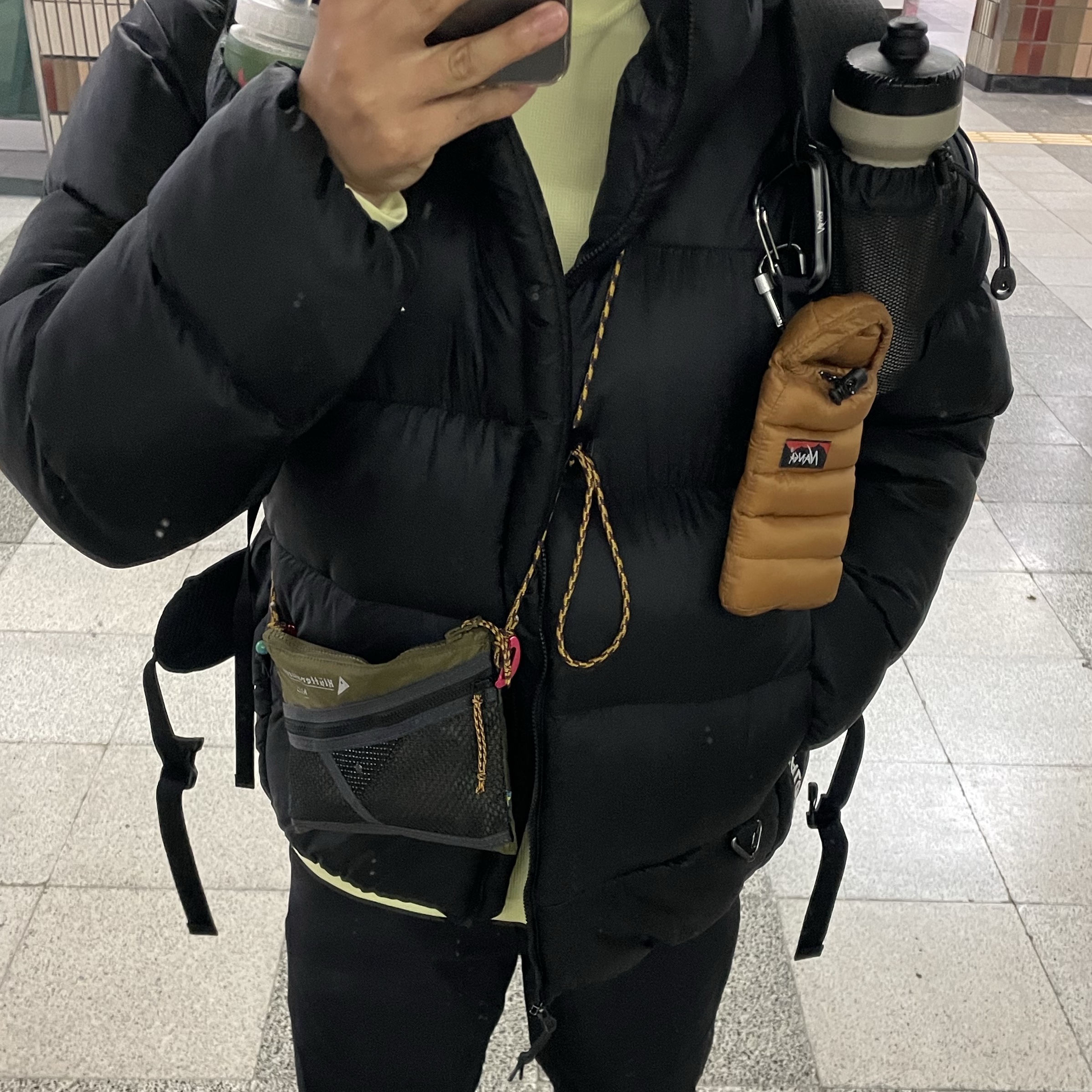 Nike ACG Therma-Fit ADV Lunar Lake Puffer Jacket Black - Asia, Klattermusen Algir Small Accessory Bag Olive 착용 스타일