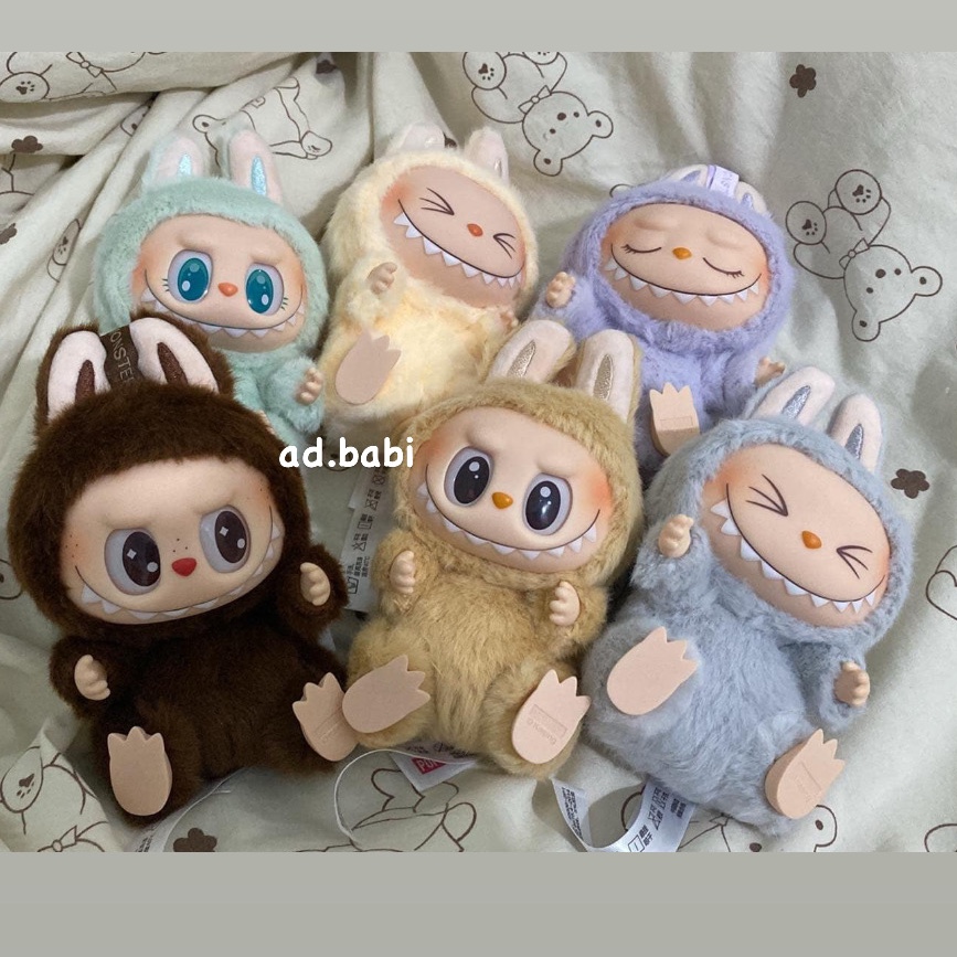 Pop Mart Labubu Let's Play Together Doll Series Sealed Case (6 Blind Boxes) 착용 스타일