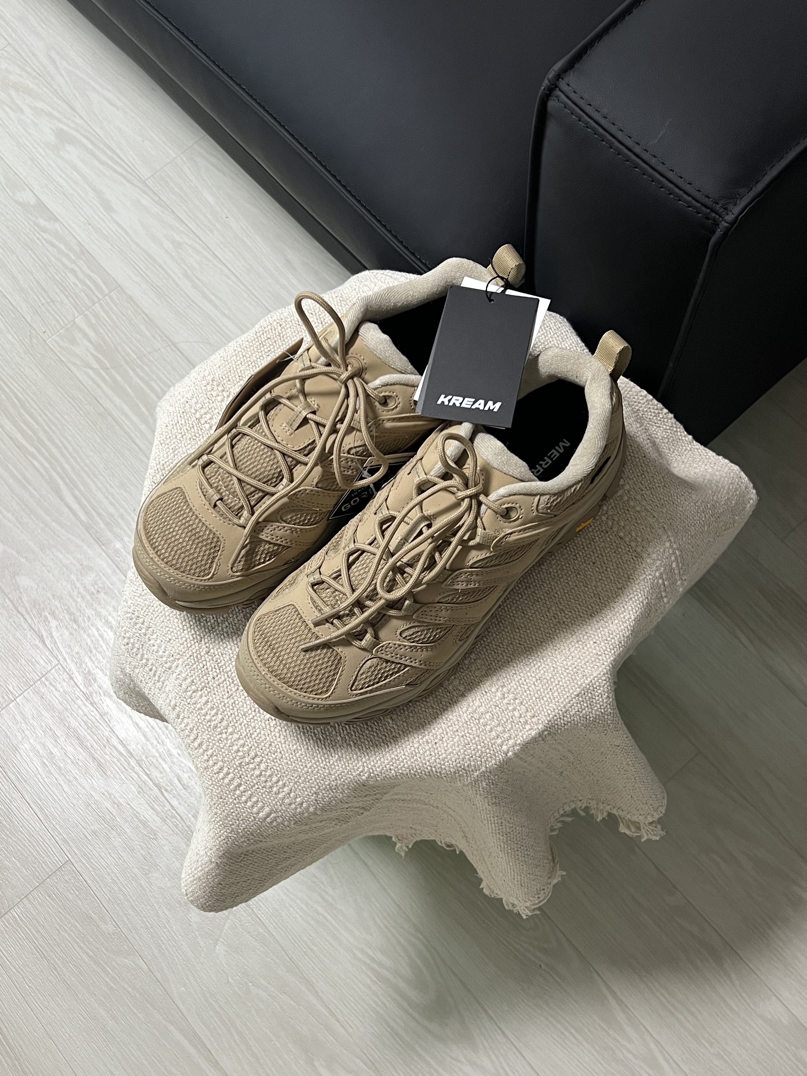 Merrell Moab 3 SYN GTX Kangaroo Coyote - 24FW, Merrell Moab 3 SYN GTX Incense Incense - 24FW 착용 스타일 - 6