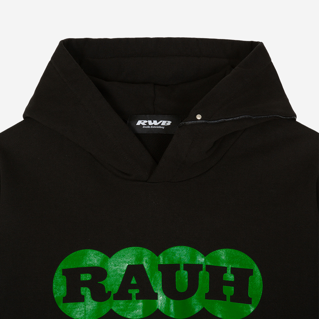 알떠블유비 서클 로고 후디 블랙(RWB Circle Logo Hoodie Black) - 3