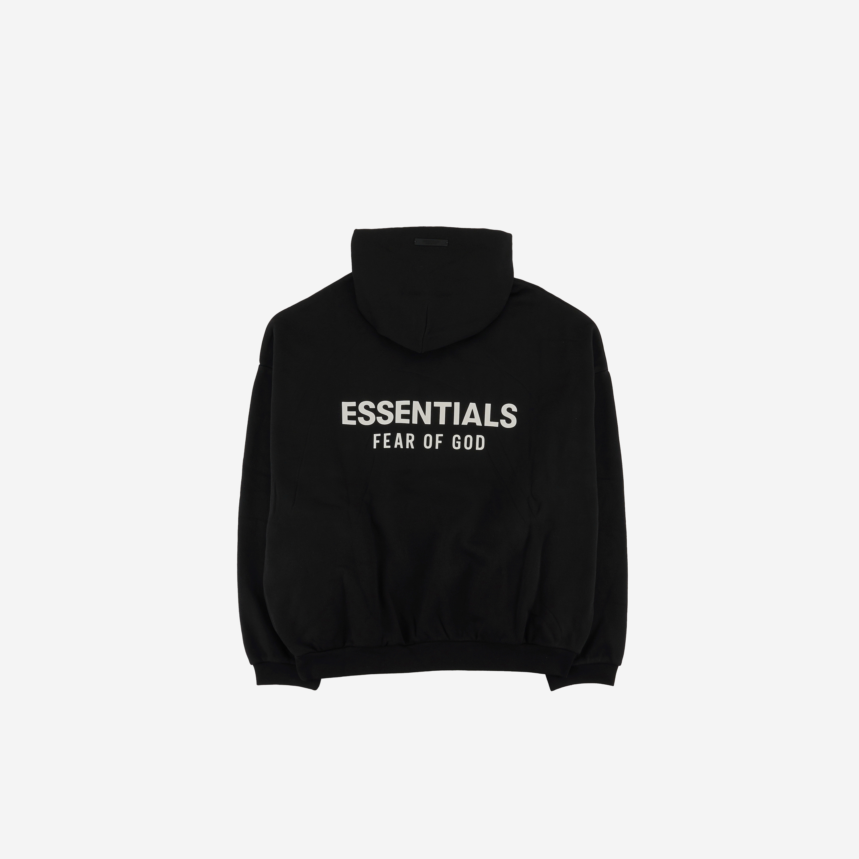Essentials Fleece Hoodie Black - 24FW