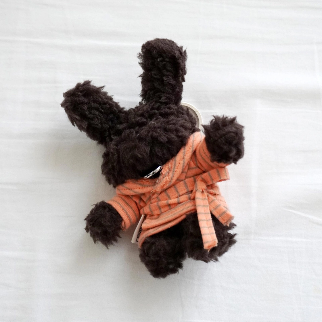코지모지 푸들 키링 샤워 가운 오렌지(Cosymosy Poodle Keyring Shower Gown Orange) - 2