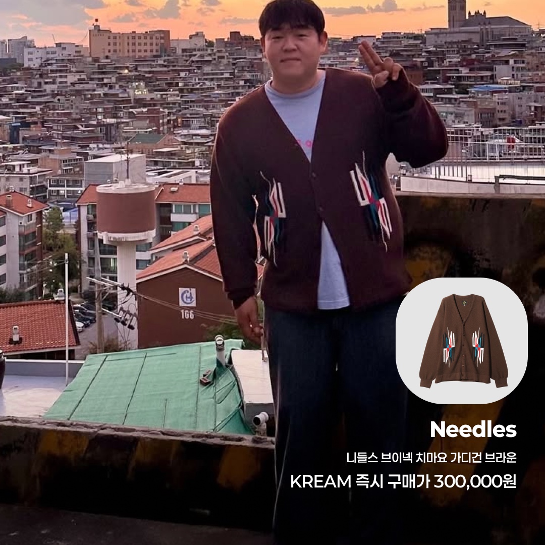 Needles V-Neck Chimayo Cardigan Brown, Carhartt WIP Organic Cotton Dearborn Canvas OG Detroit Jacket Peanut Aged Canvas - Winter 착용 스타일 - 2