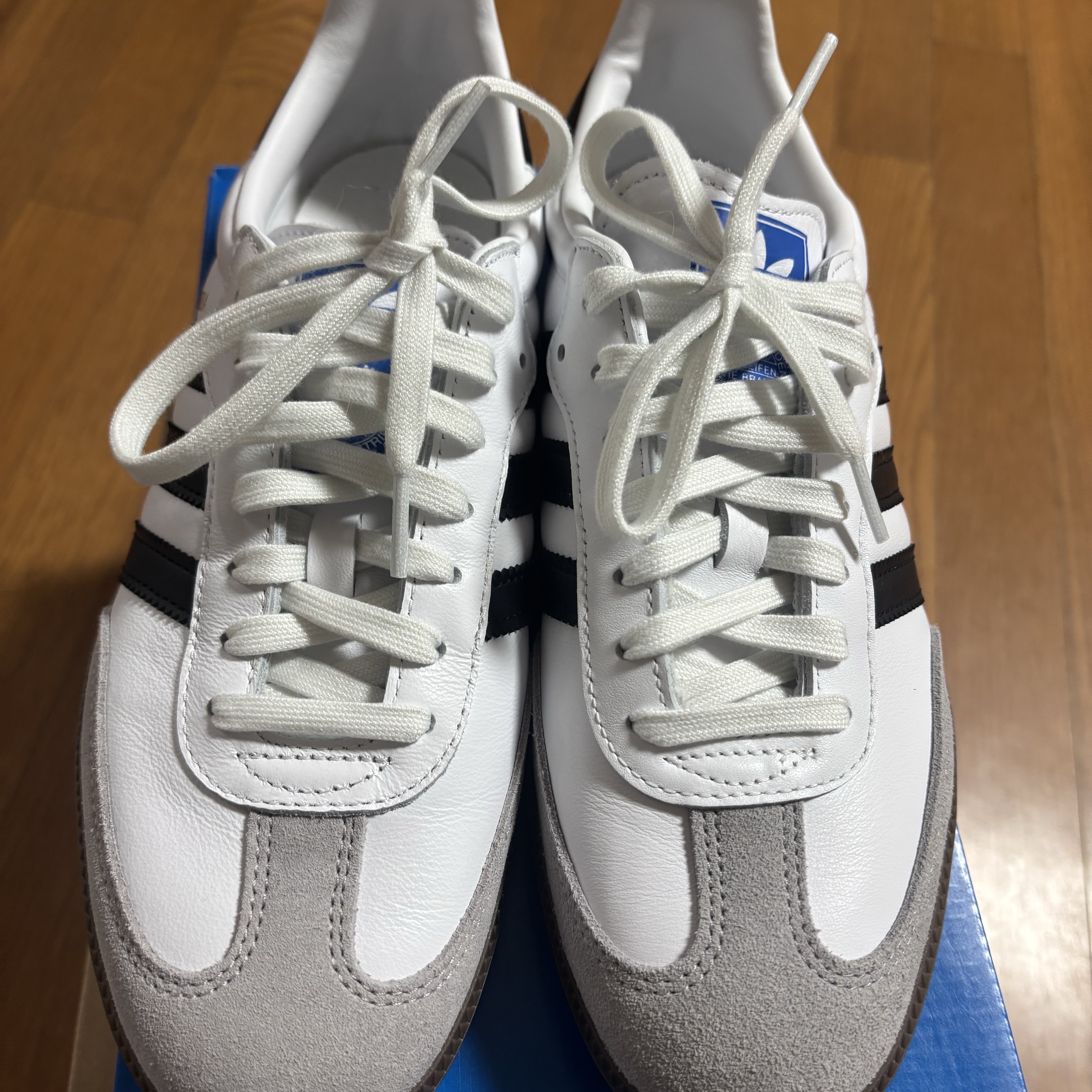 Adidas Samba OG Cloud White 착용 스타일 - 2