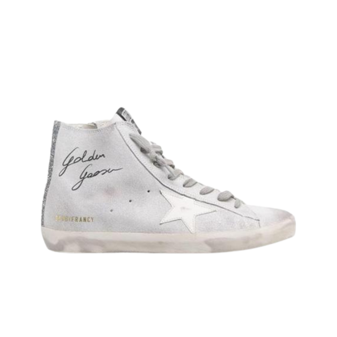 GWF00113-F005896-70303 (W) Golden Goose Francy High-top Sneakers Grey