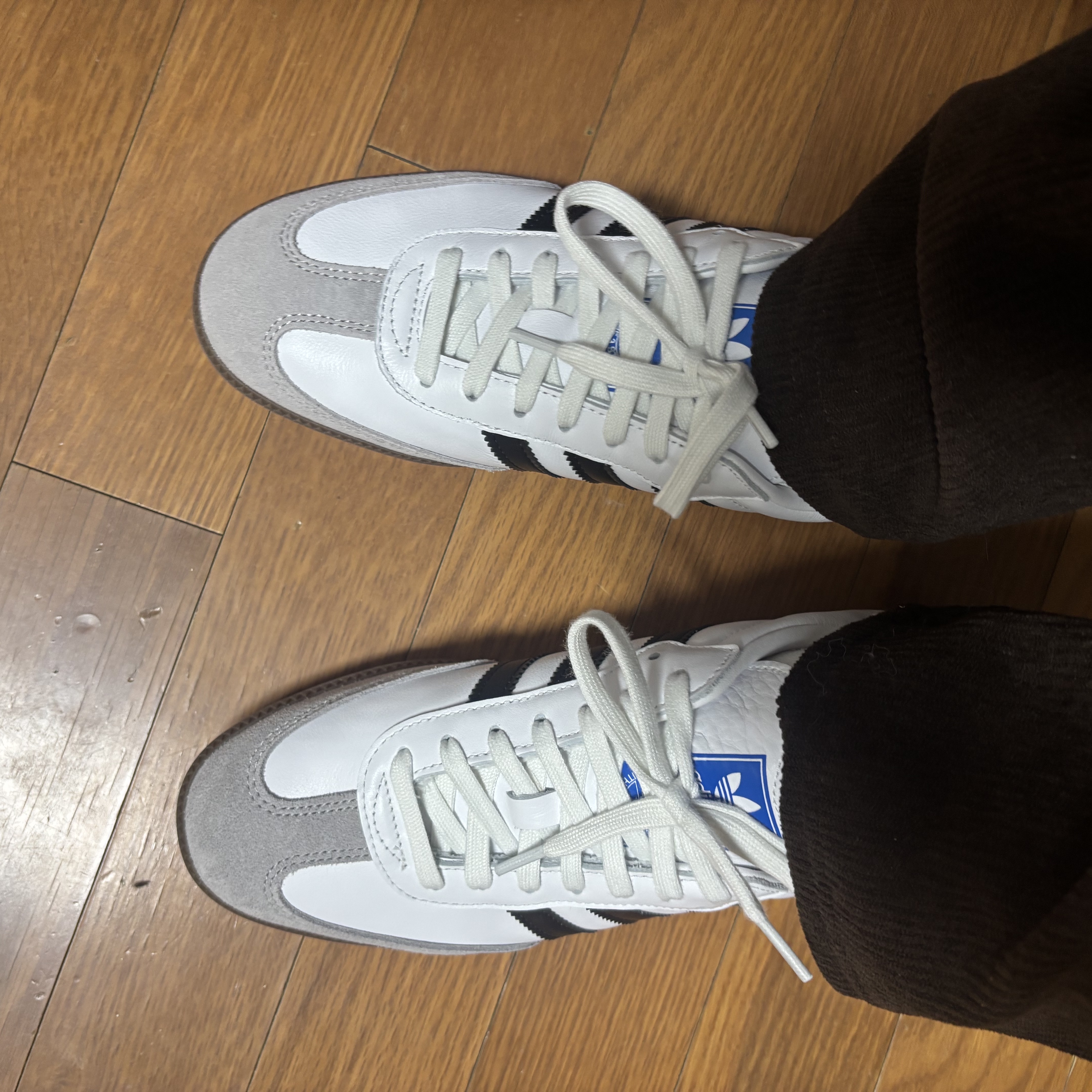 Adidas Samba OG Cloud White 착용 스타일 - 3