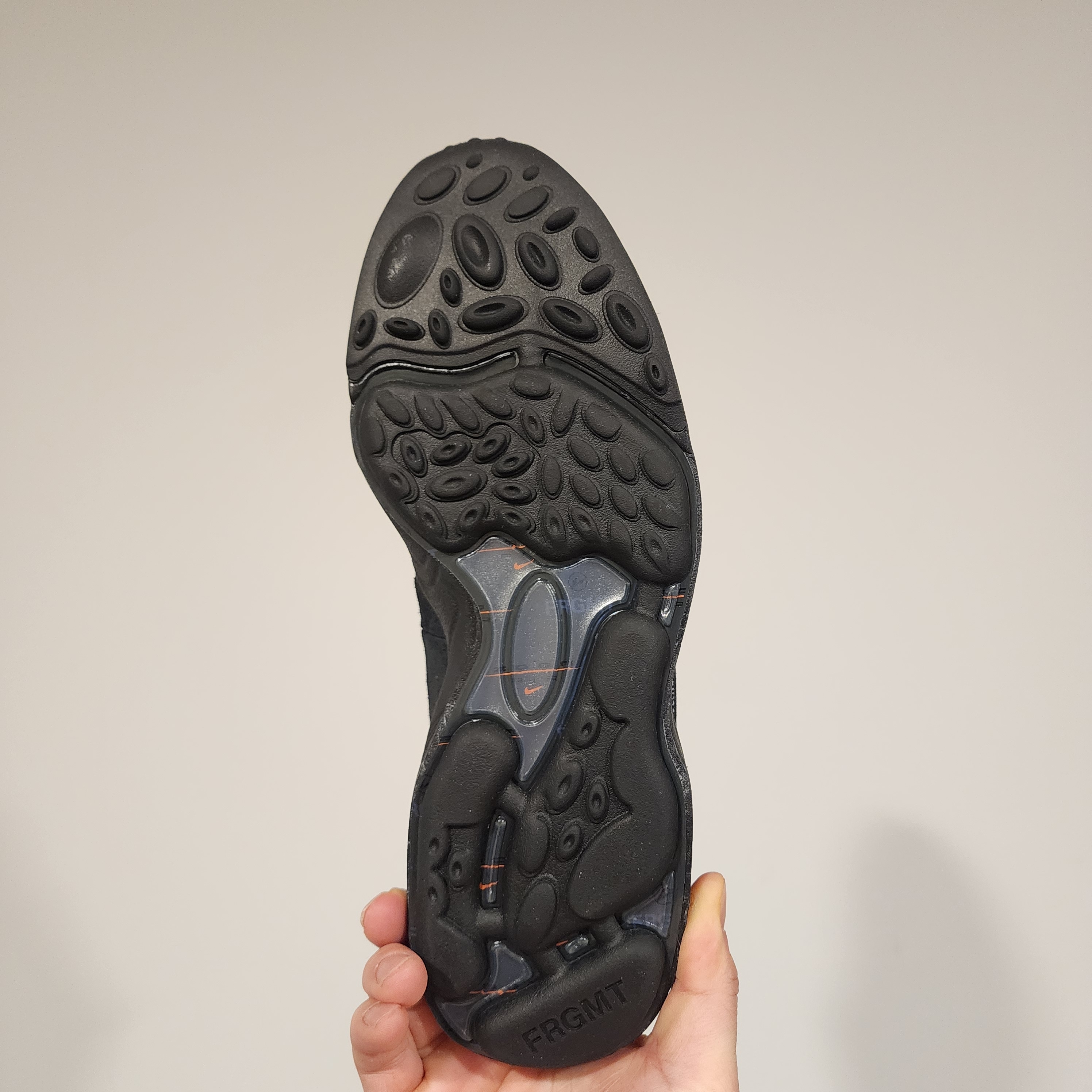 Nike x Fragment Air Zoom Spiridon Black 착용 스타일 - 3