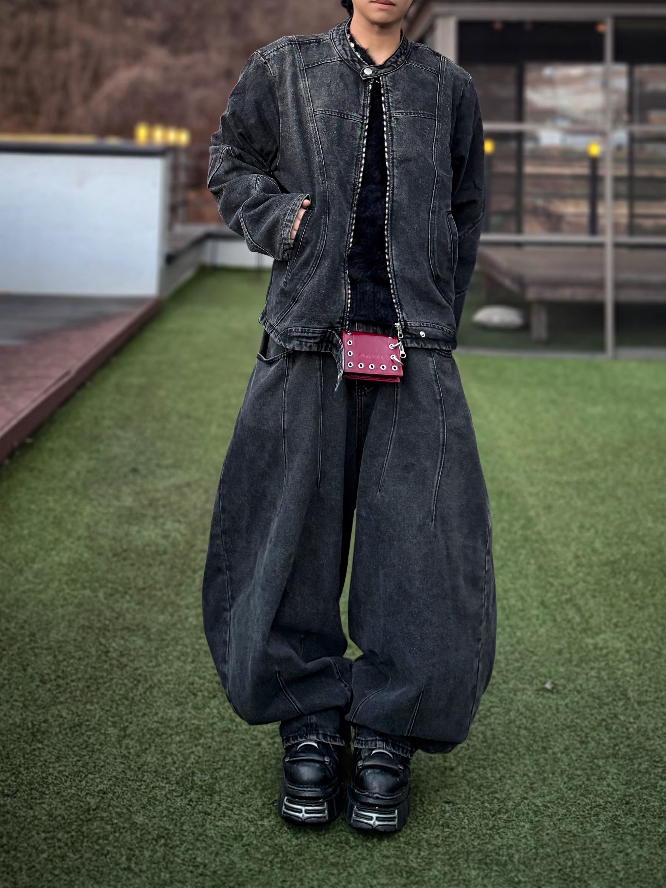 New Rock M-MET422-S1 Black 착용 스타일 - 3
