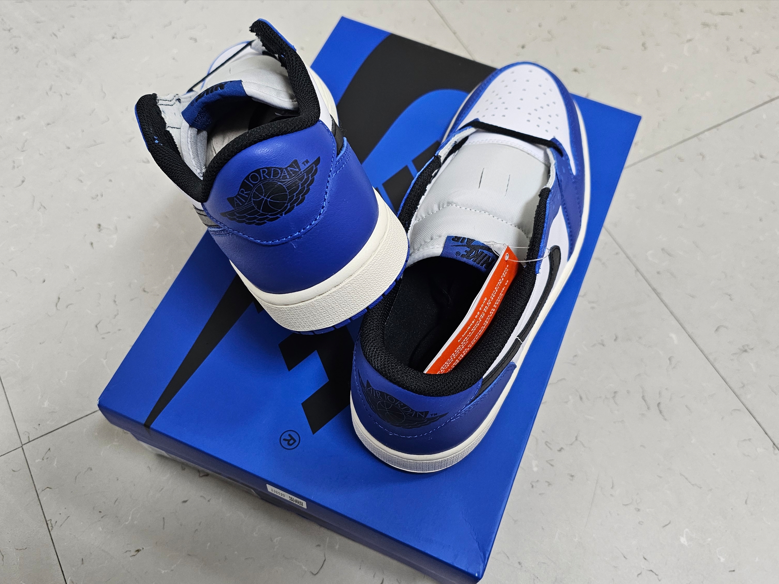 Jordan 1 Retro Low OG Game Royal 착용 스타일 - 2