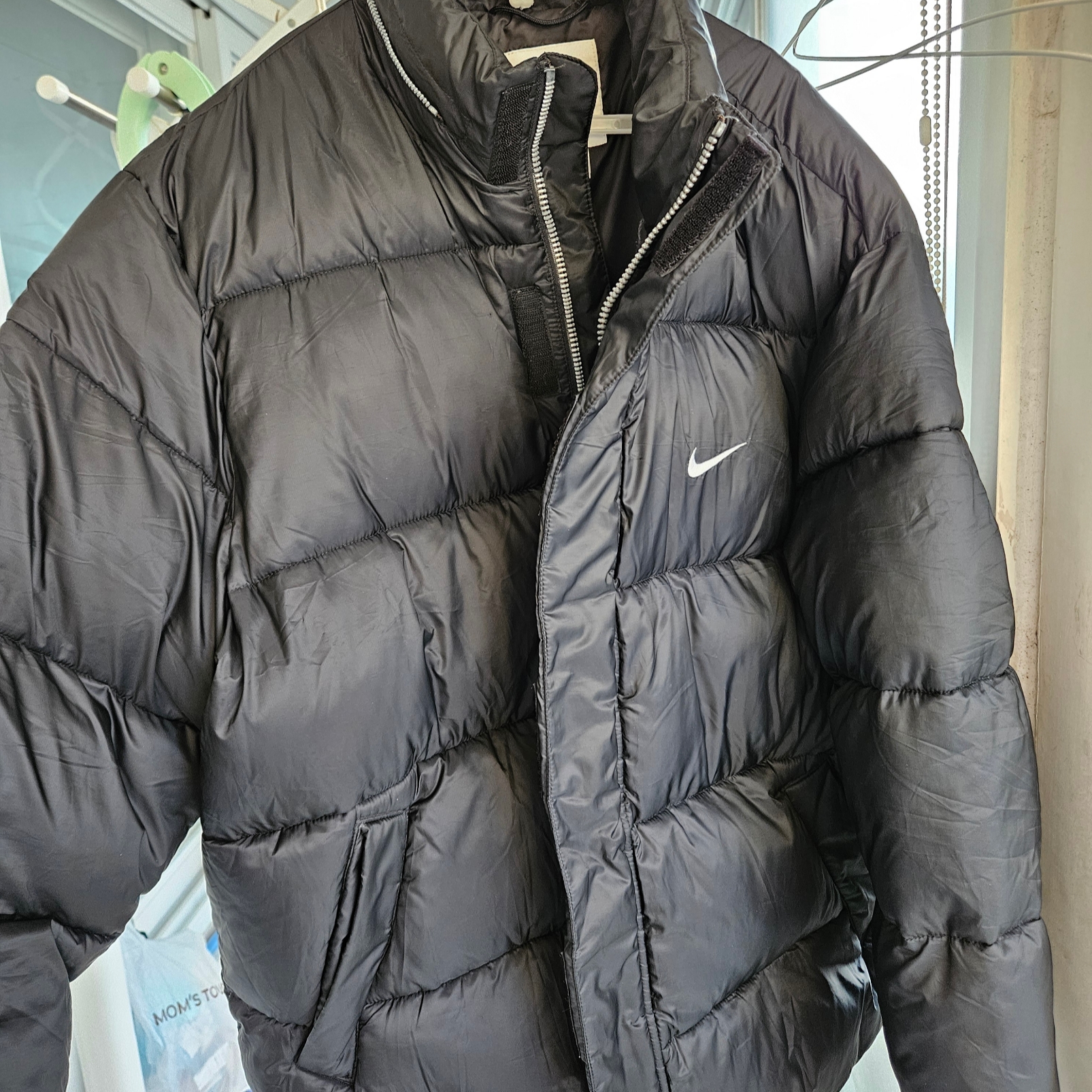 Nike Life Therma-Fit Puffer Jacket Black - Asia 착용 스타일
