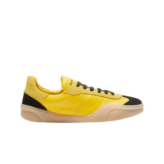 Acne Studios Lace Up Sneakers Yellow Black