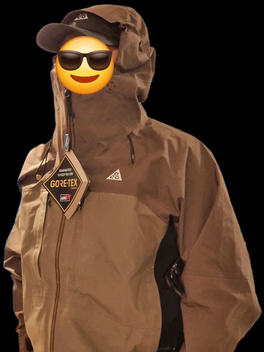 Nike ACG Storm-Fit ADV Gore-Tex Misery Ridge Jacket Iron Stone - Asia 착용 스타일