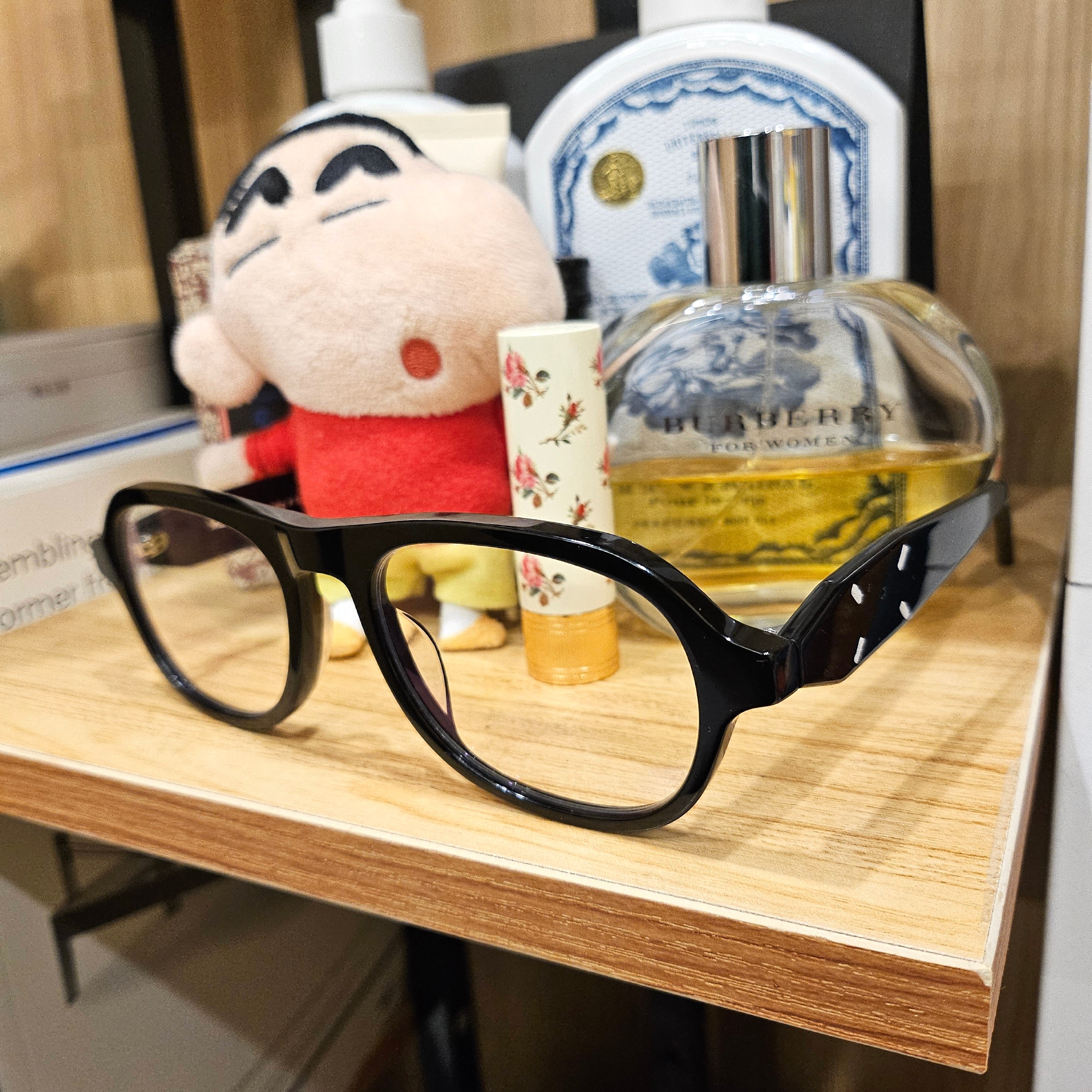 Gentle Monster x Maison Margiela MM113 Black Clear 착용 스타일