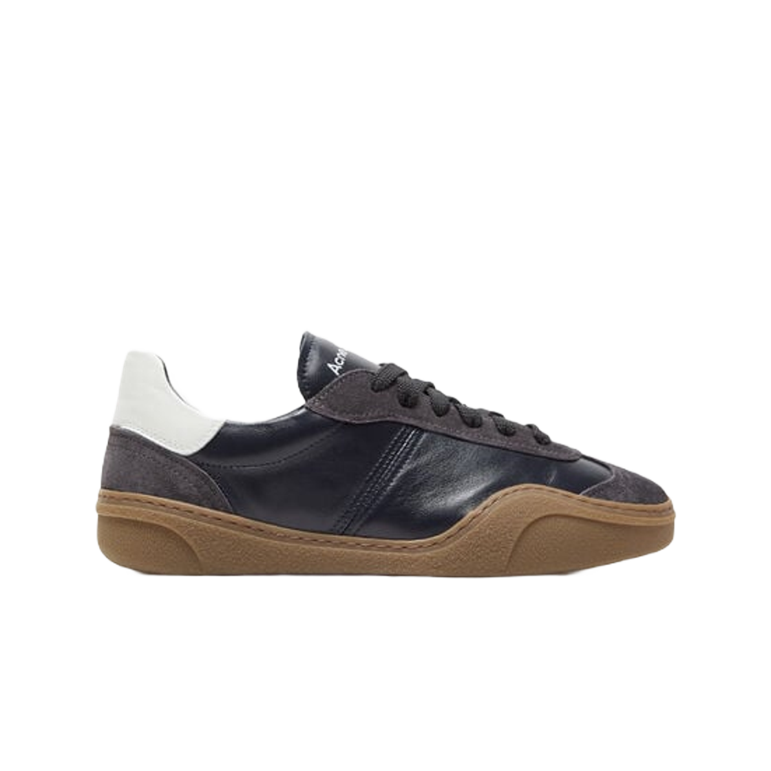 BD0319-DQH Acne Studios Lace Up Sneakers Anthracite Grey