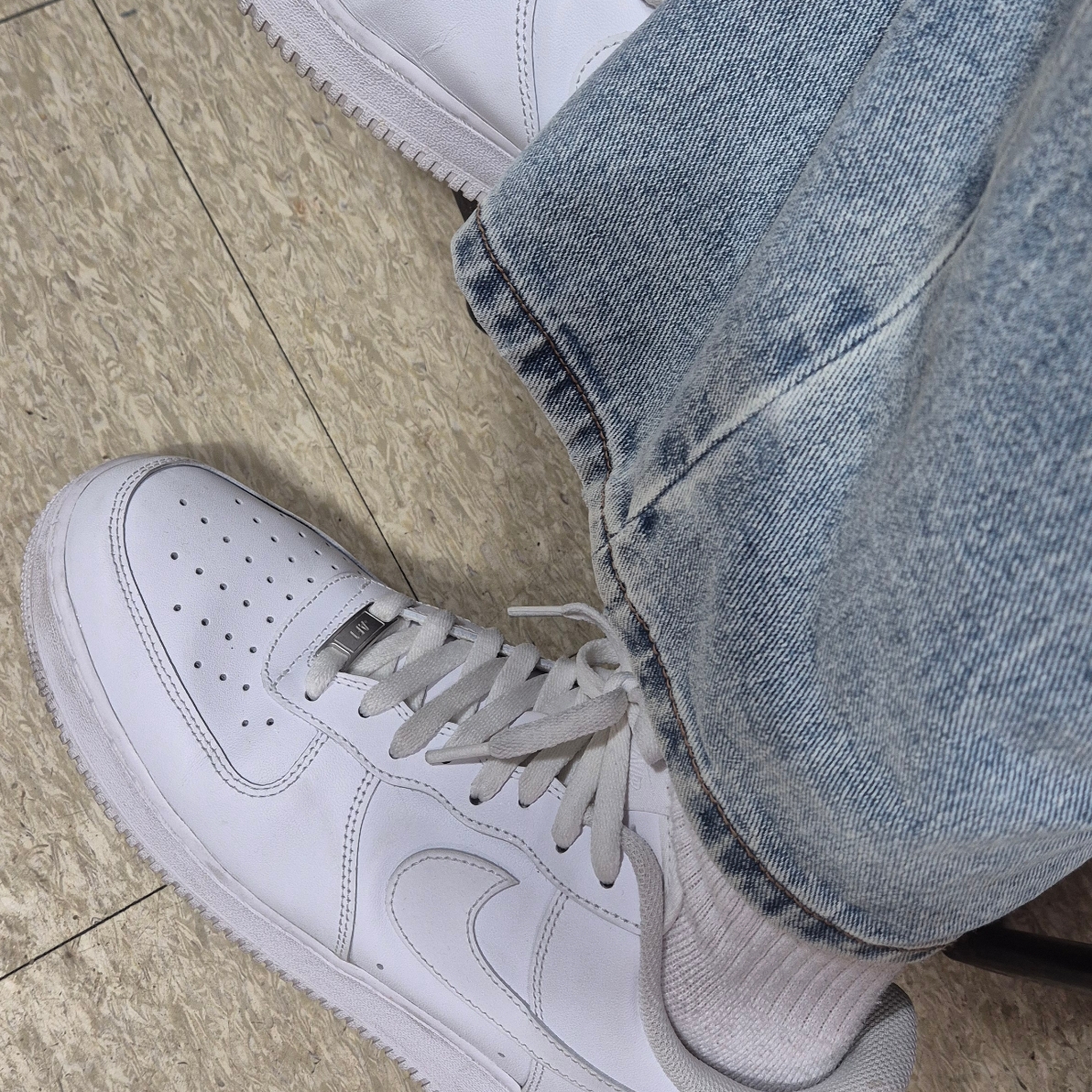 Nike Air Force 1 '07 Low White 착용 스타일