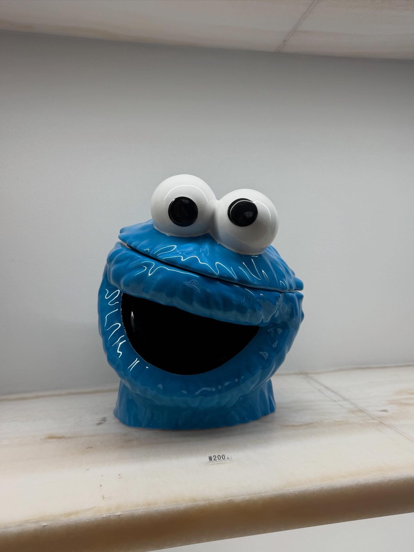 Kith x Sesame Street Cookie Monster Cookie Jar Chicory 착용 스타일 - 1