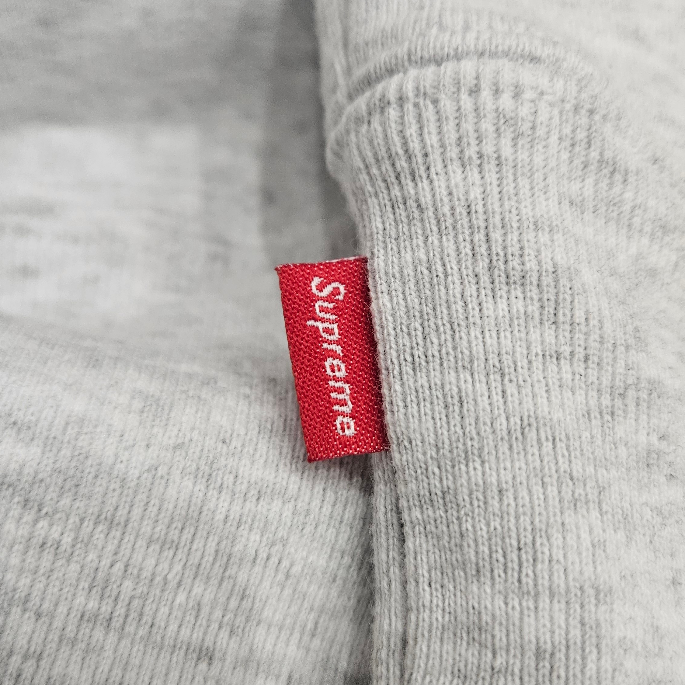 Supreme NYC Crewneck Ash Grey - 23FW 착용 스타일