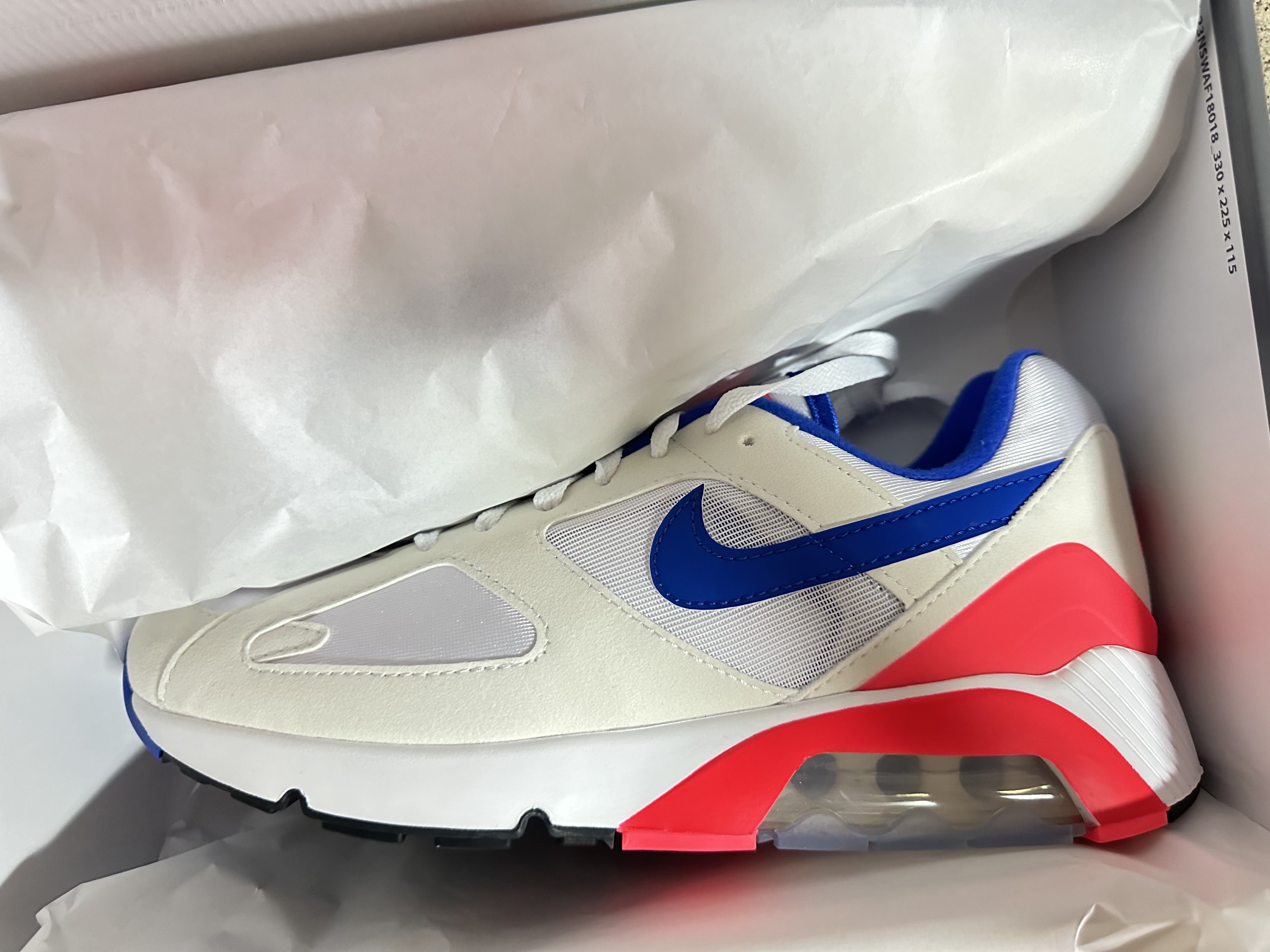 Nike Air 180 Ultramarine 착용 스타일