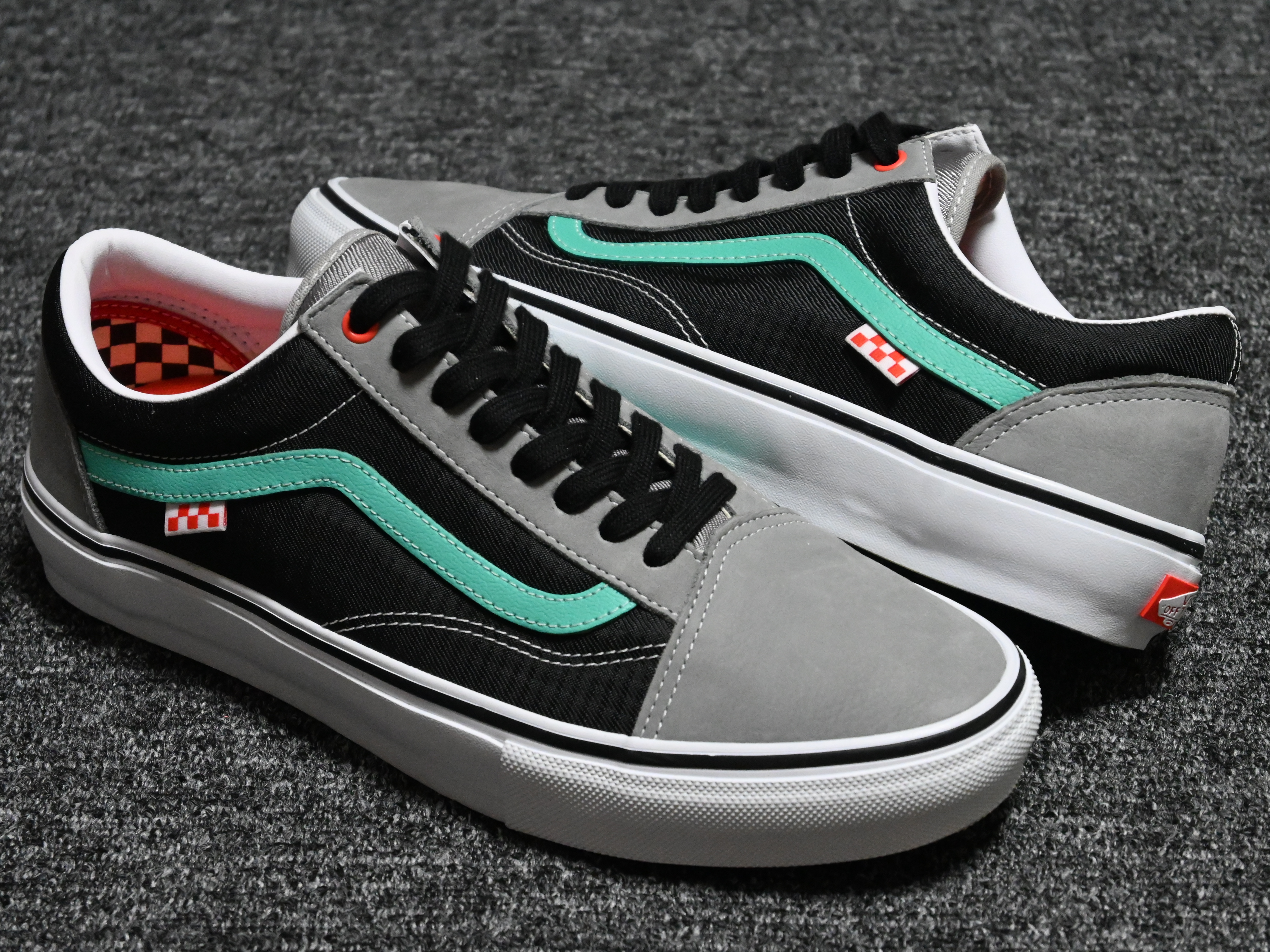 Vans Skate Old Skool Lucid Black Gray 착용 스타일