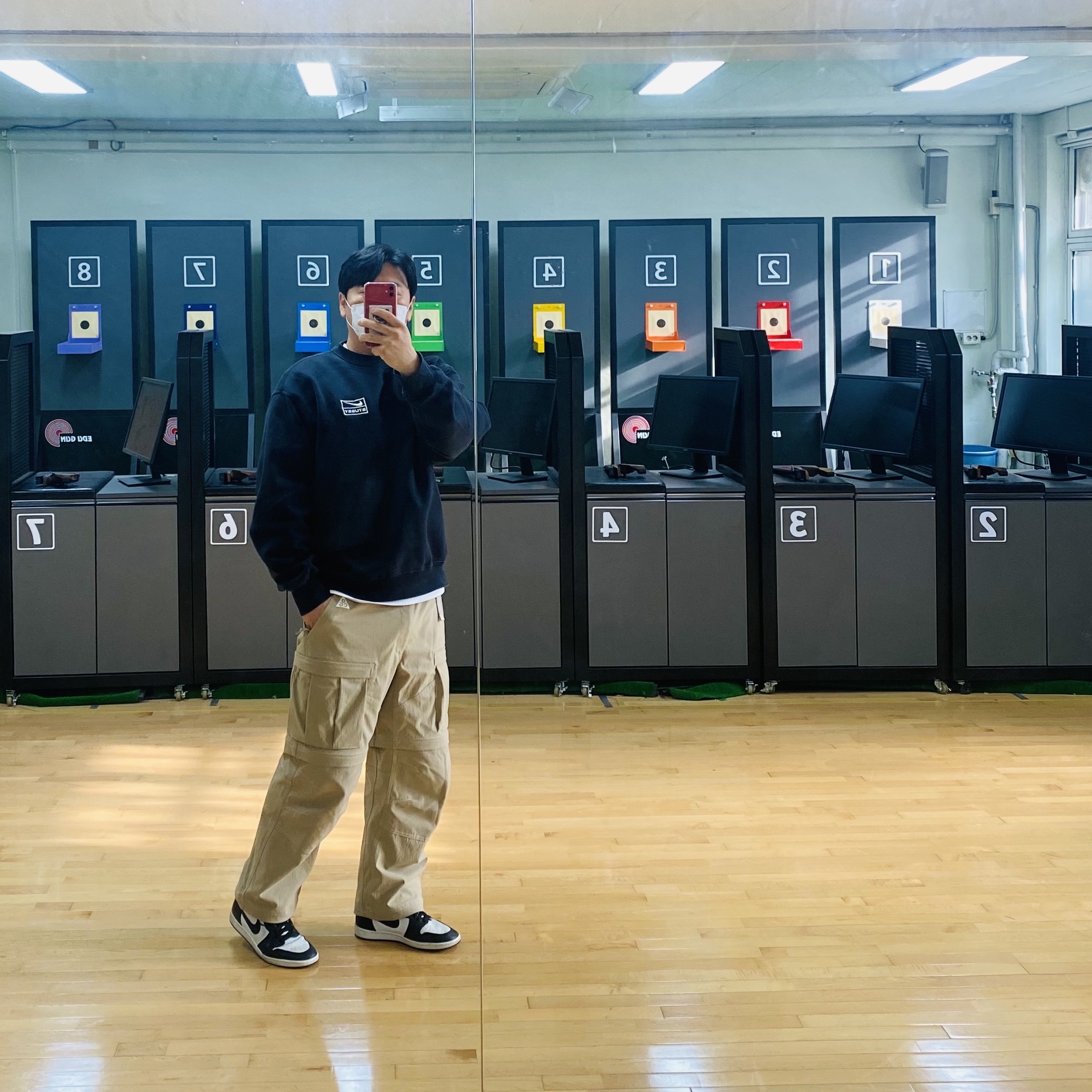 Nike ACG Smith Summit Cargo Pants Khaki Iron Ore - Asia 착용 스타일