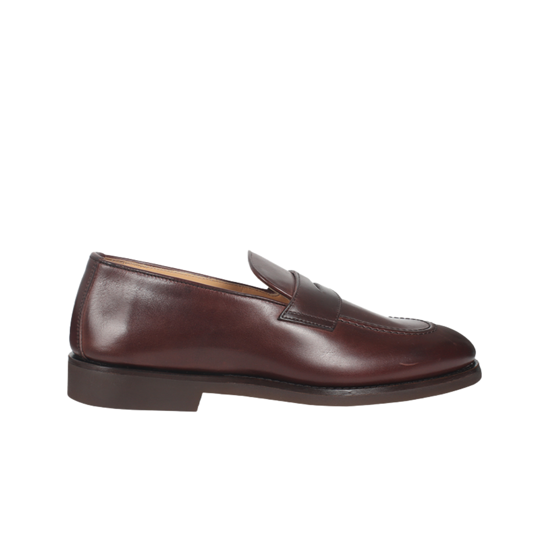 MZUCRTE705-C8434 Brunello Cucinelli Leather Loafer Brown