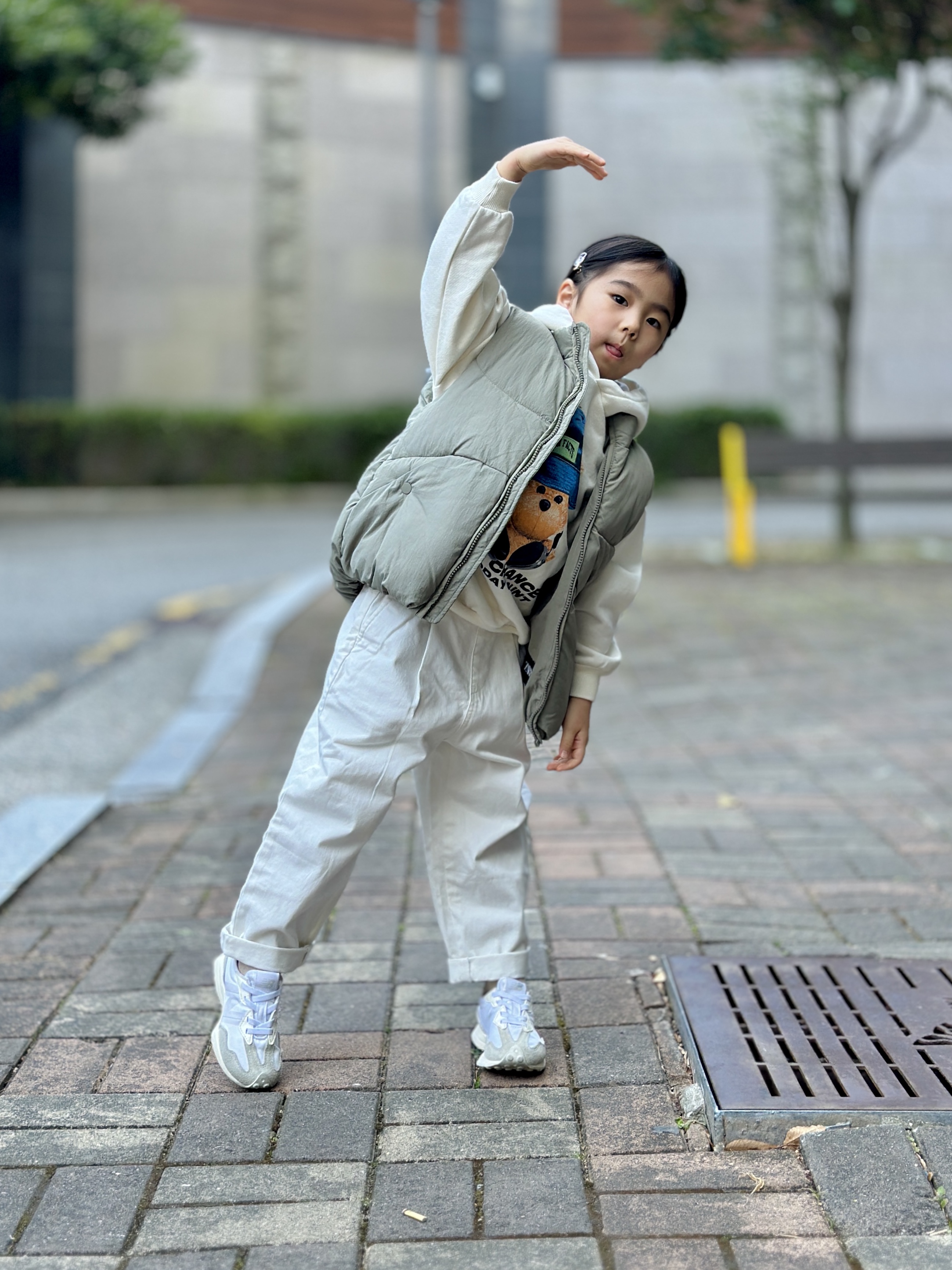 (PS) New Balance 327 Moonbeam 착용 스타일 - 2