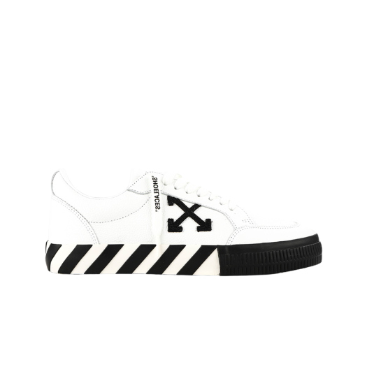 Off-White Low Vulcanized Calf Leather White Black